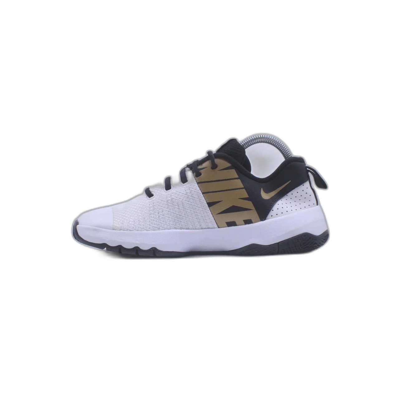 Nike Mens Air Visi Pro V Black Basketball Shoe - Image 2