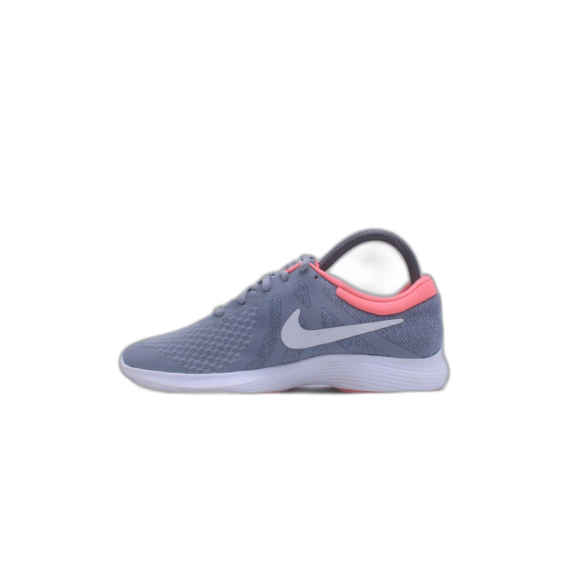 Nike Revolution 4 Girls Gray Running Shoe - Image 2