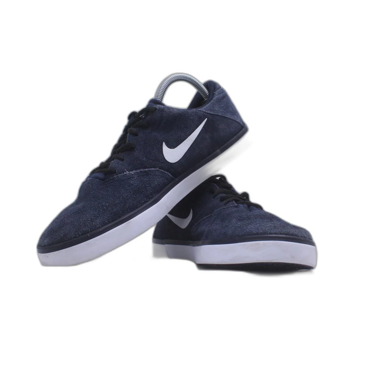 Nike SB Check Solar Blue Canvas Skate Shoe - Image 5