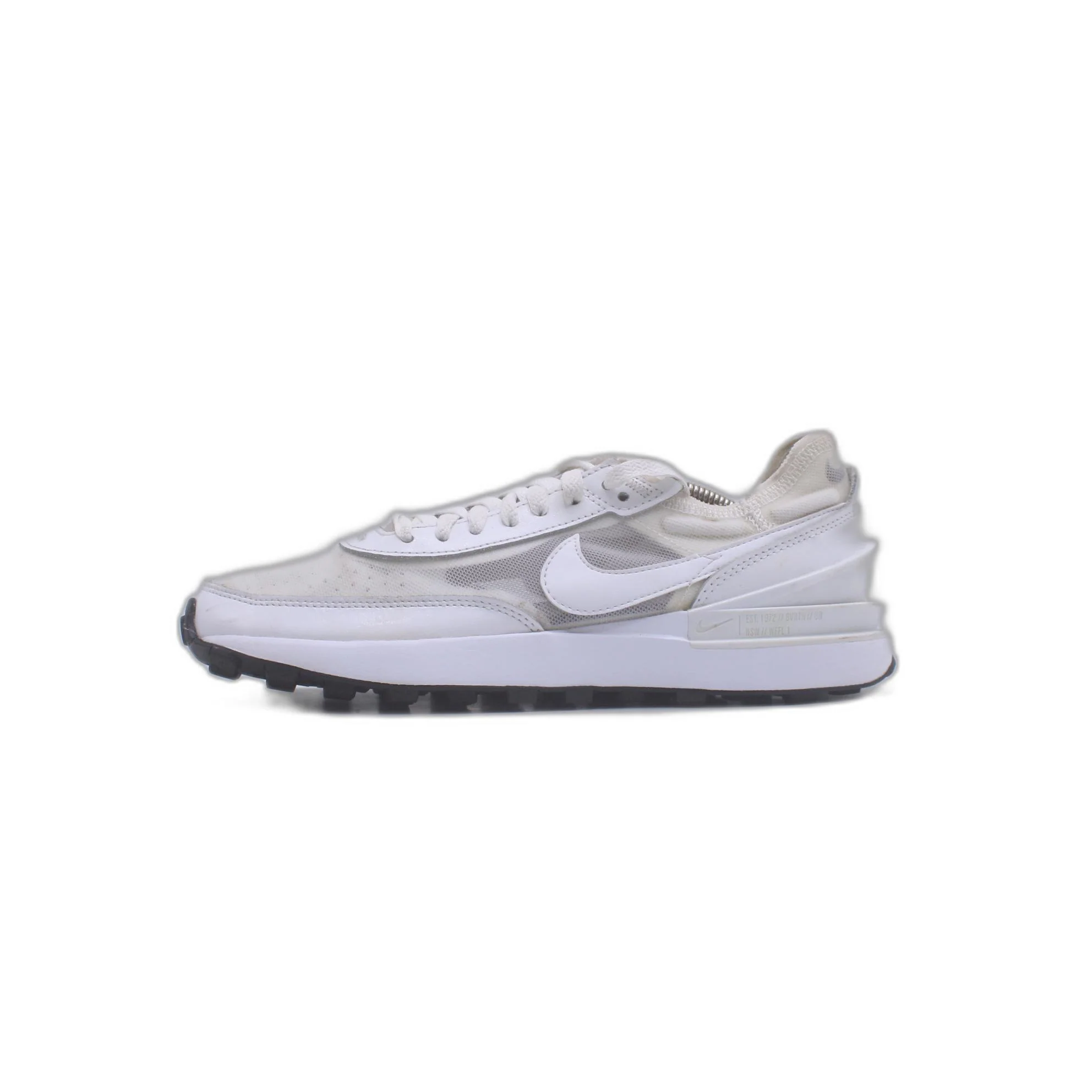 Nike Waffle One White Black Women Shoe - Image 2
