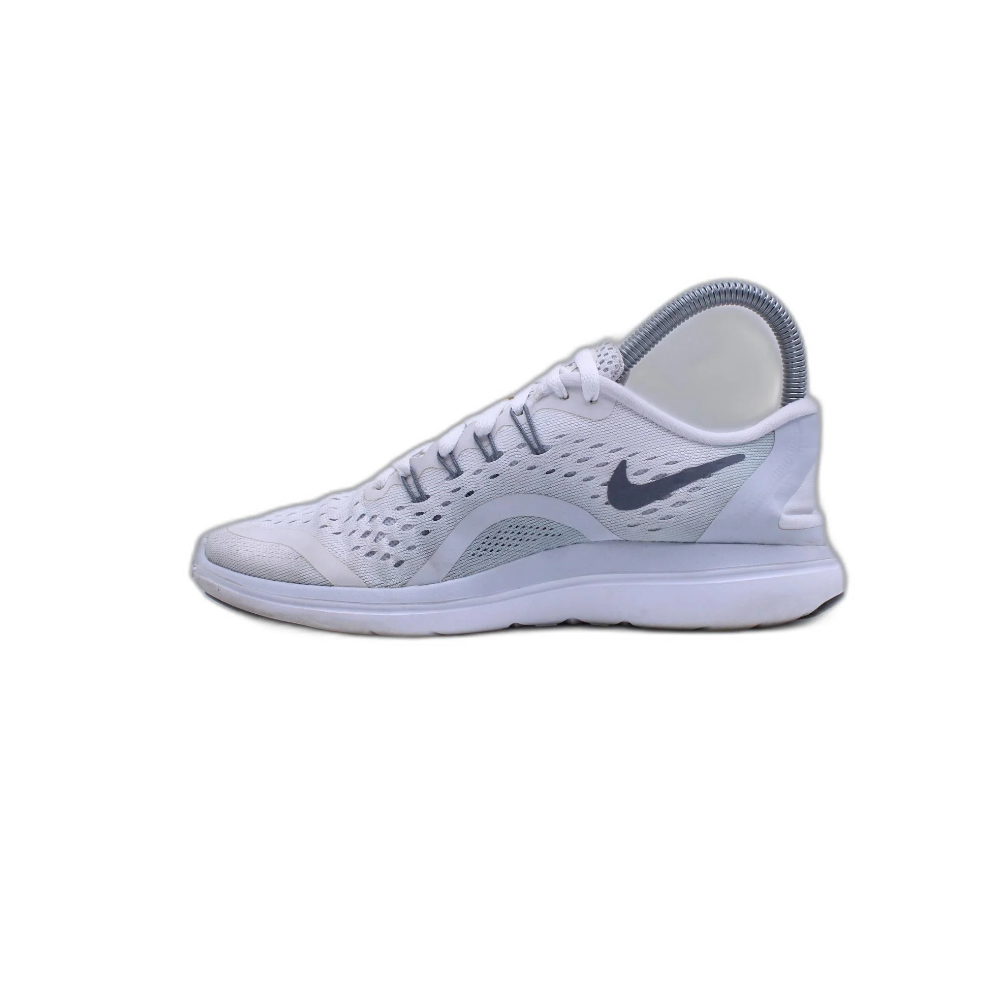 Nike Womens Flex 2017 Run 898476-100 White Running Shoes - Image 2