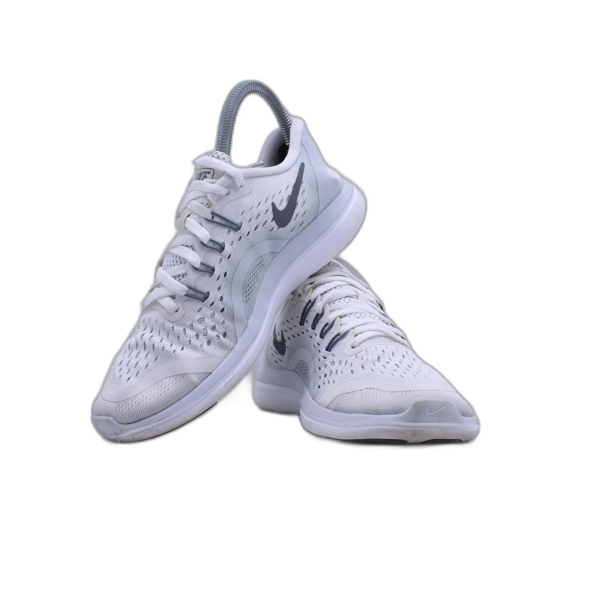 Nike Womens Flex 2017 Run 898476-100 White Running Shoes - Image 3