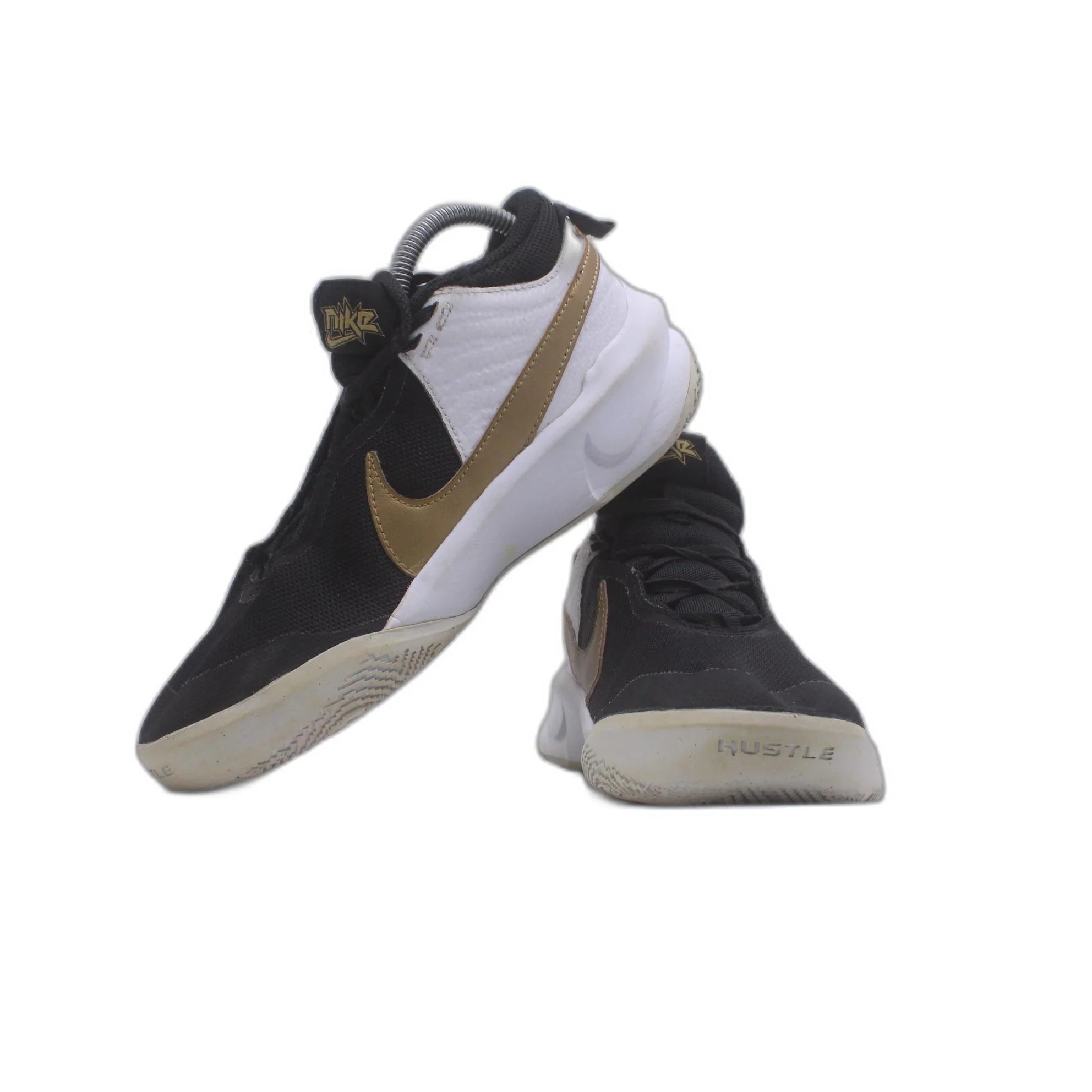 Nike Youth Boy's Team Hustle D 10 Basketball Shoe - Image 5