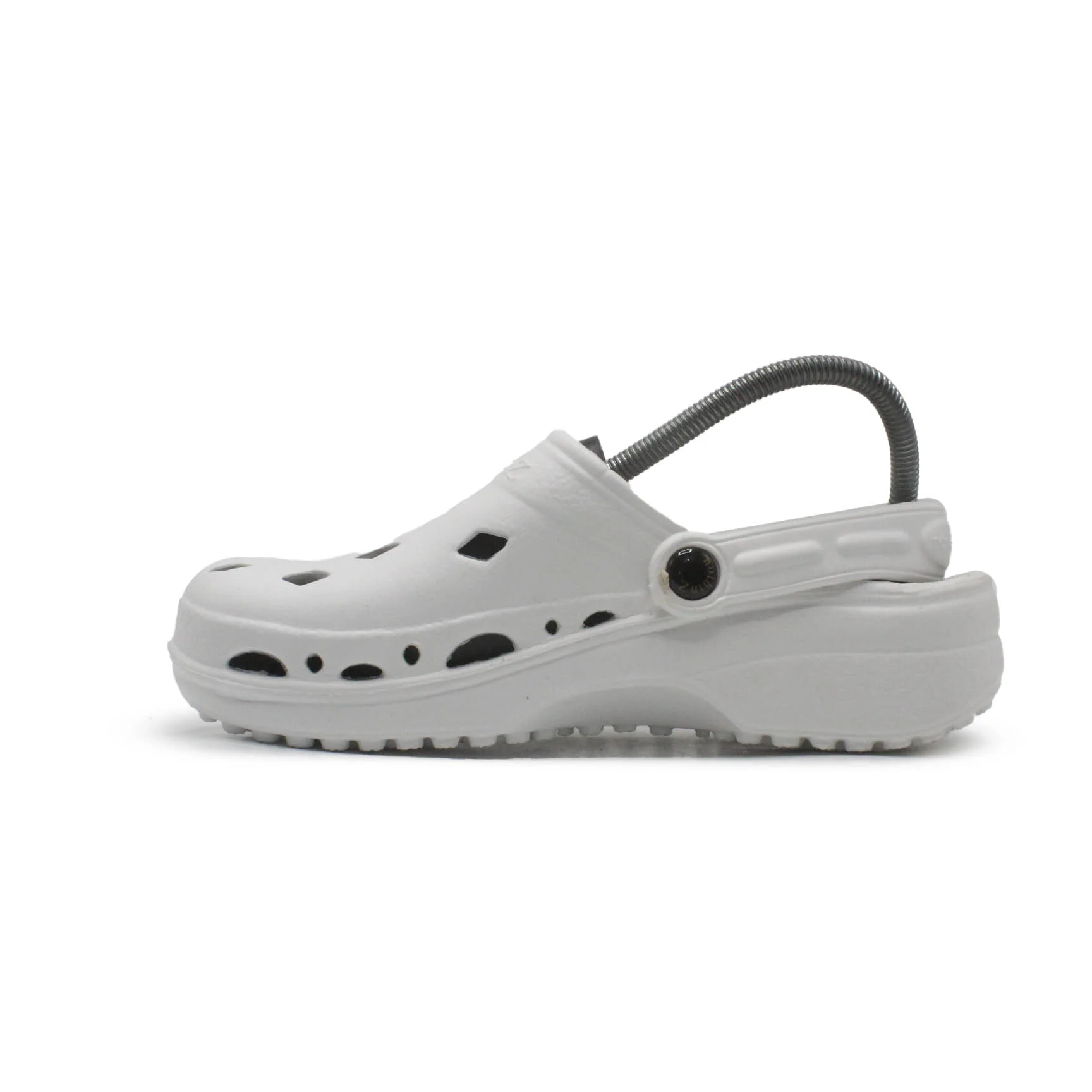Nothinz White Clog - Image 3
