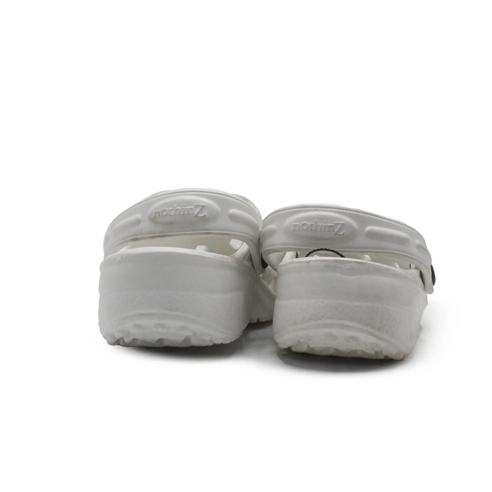 Nothinz White Clog - Image 5