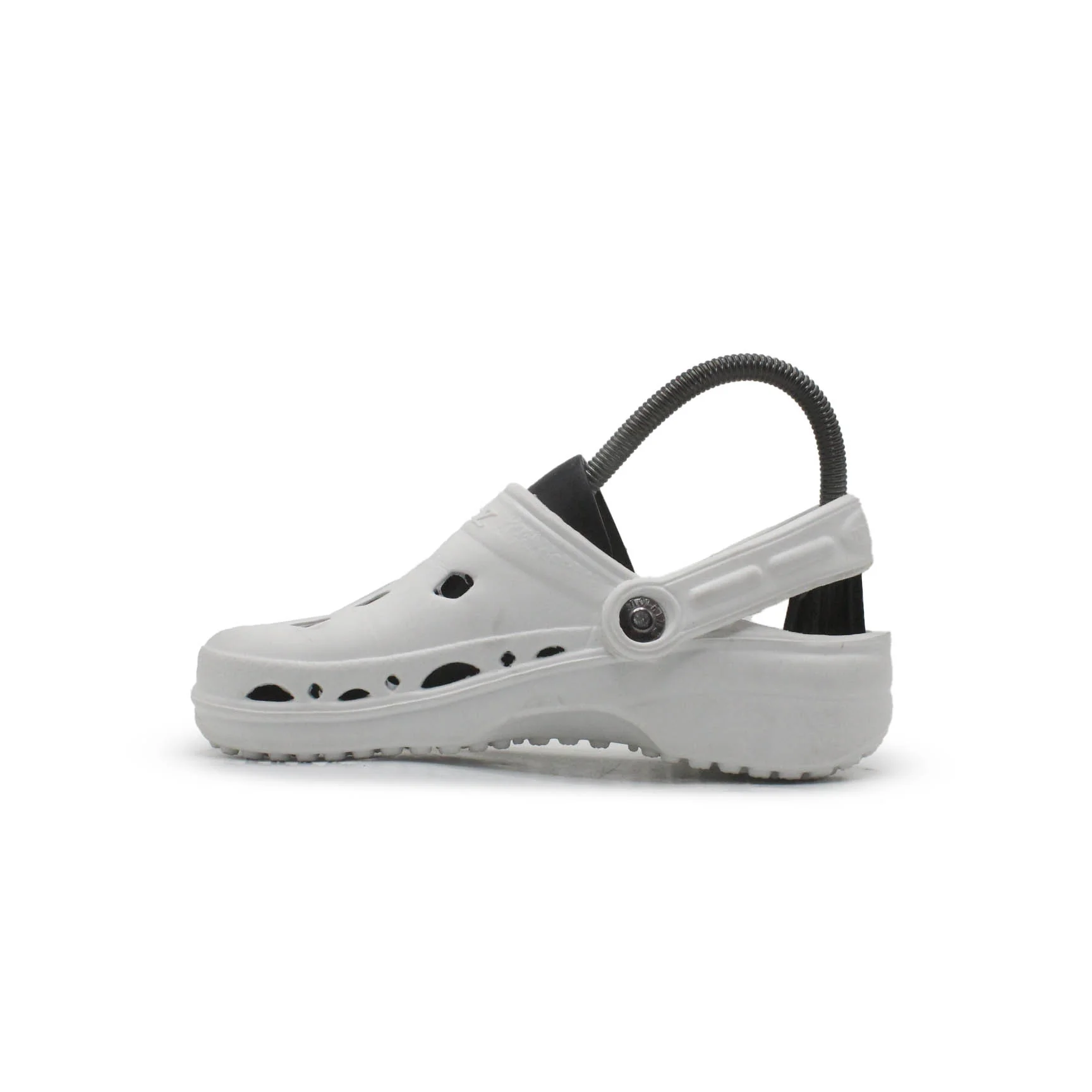 Nothinz White Clog - Image 3