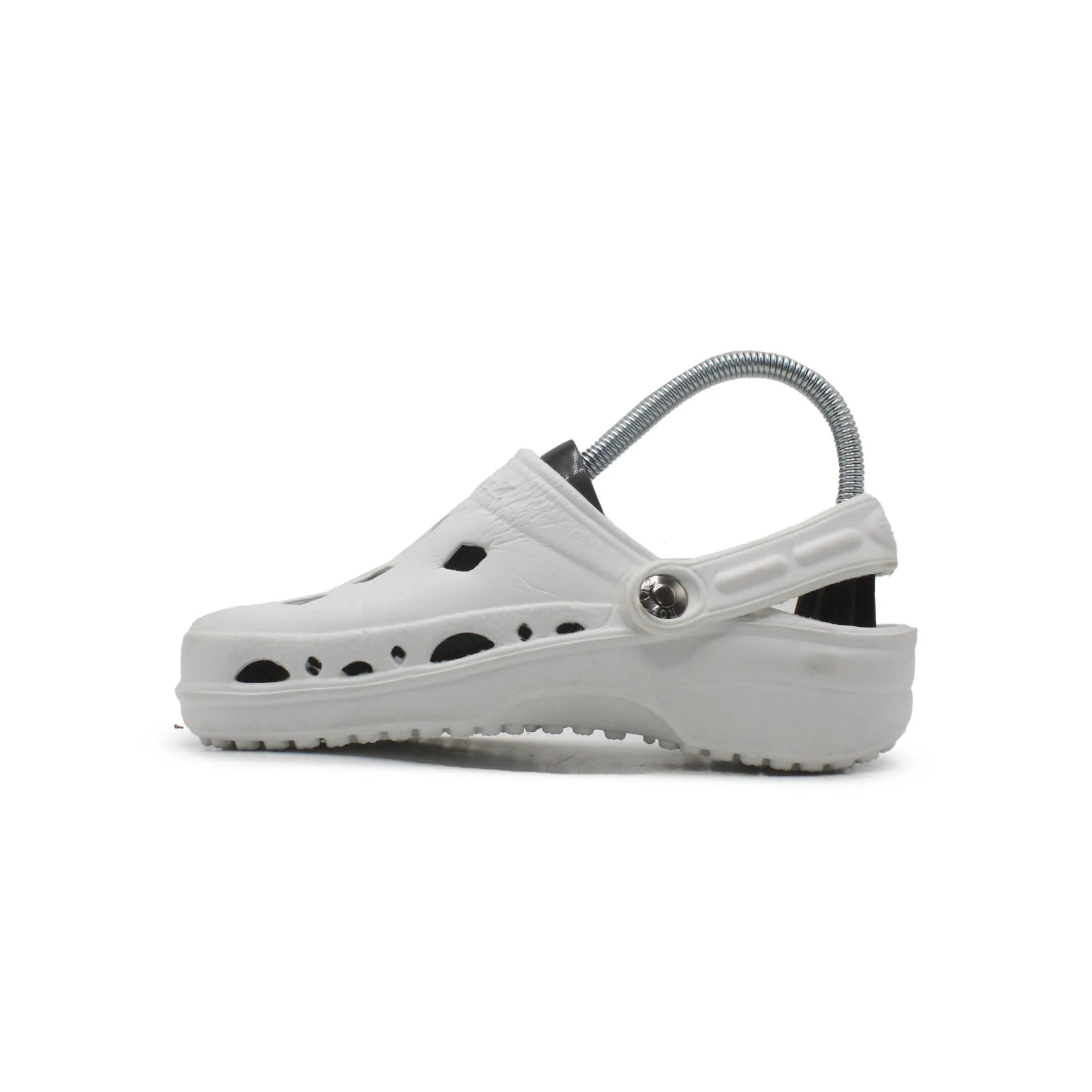 Nothinz White Clog - Image 3