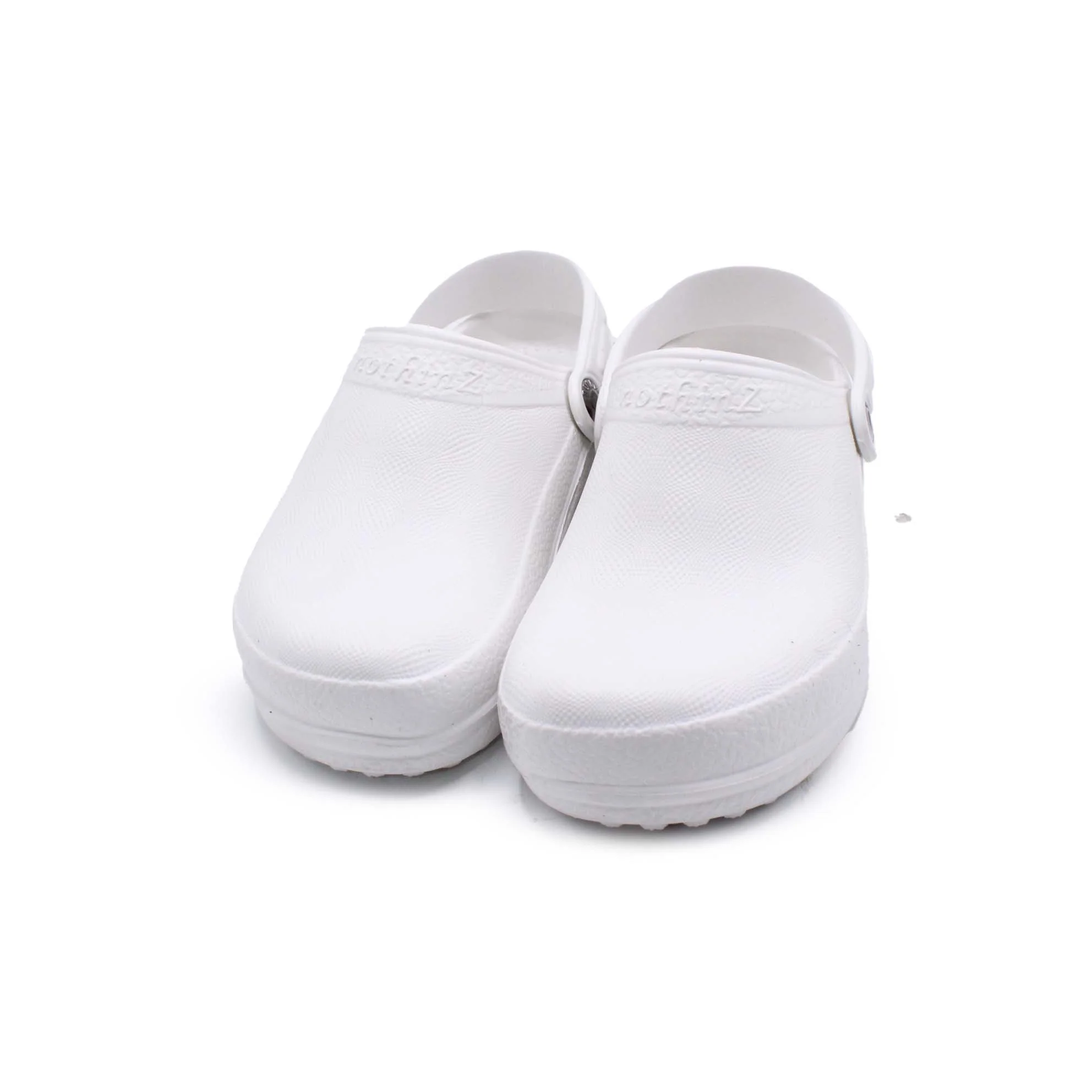 Nothinz White Clog - Image 2