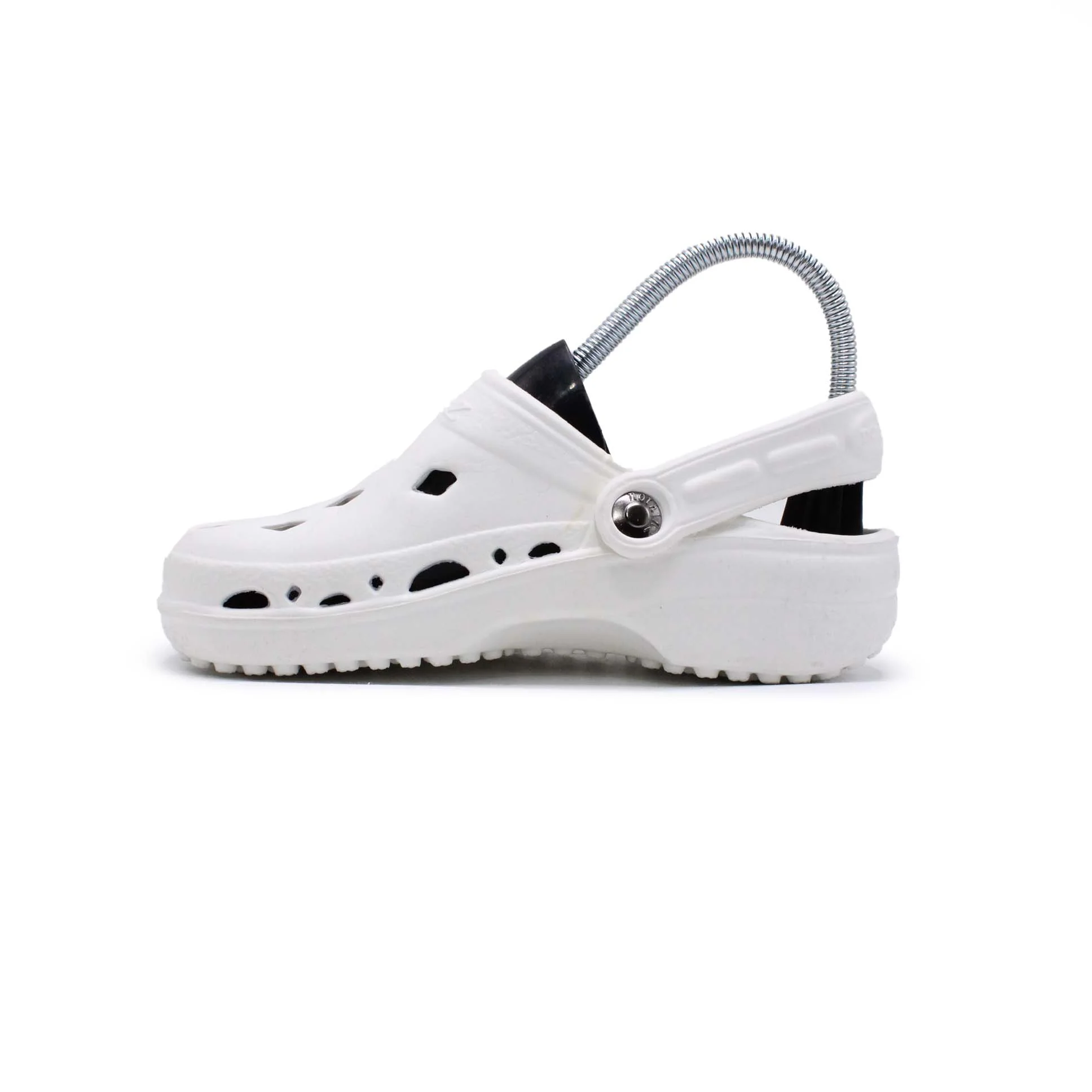 Nothinz White Clog - Image 3
