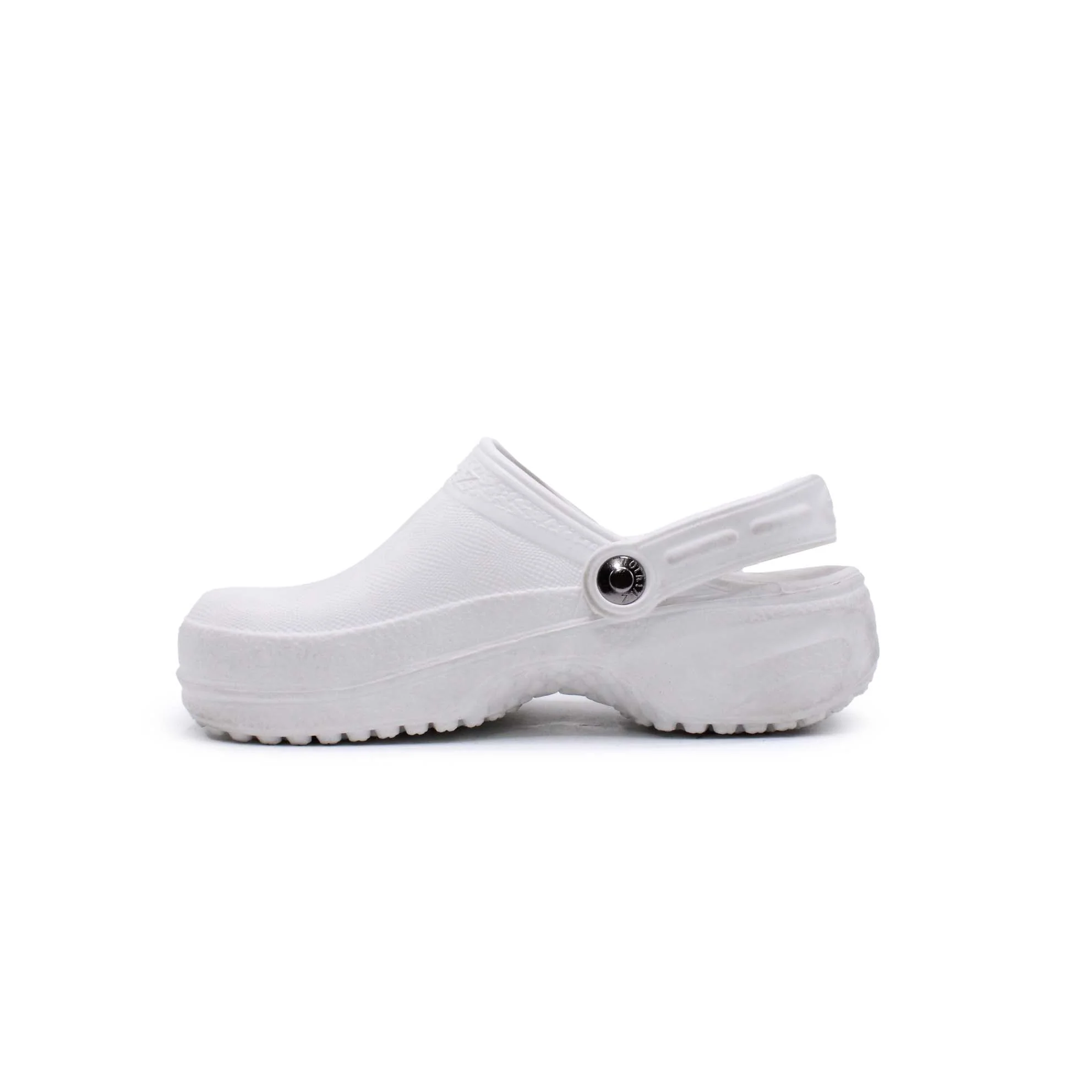 Nothinz White Clog - Image 3