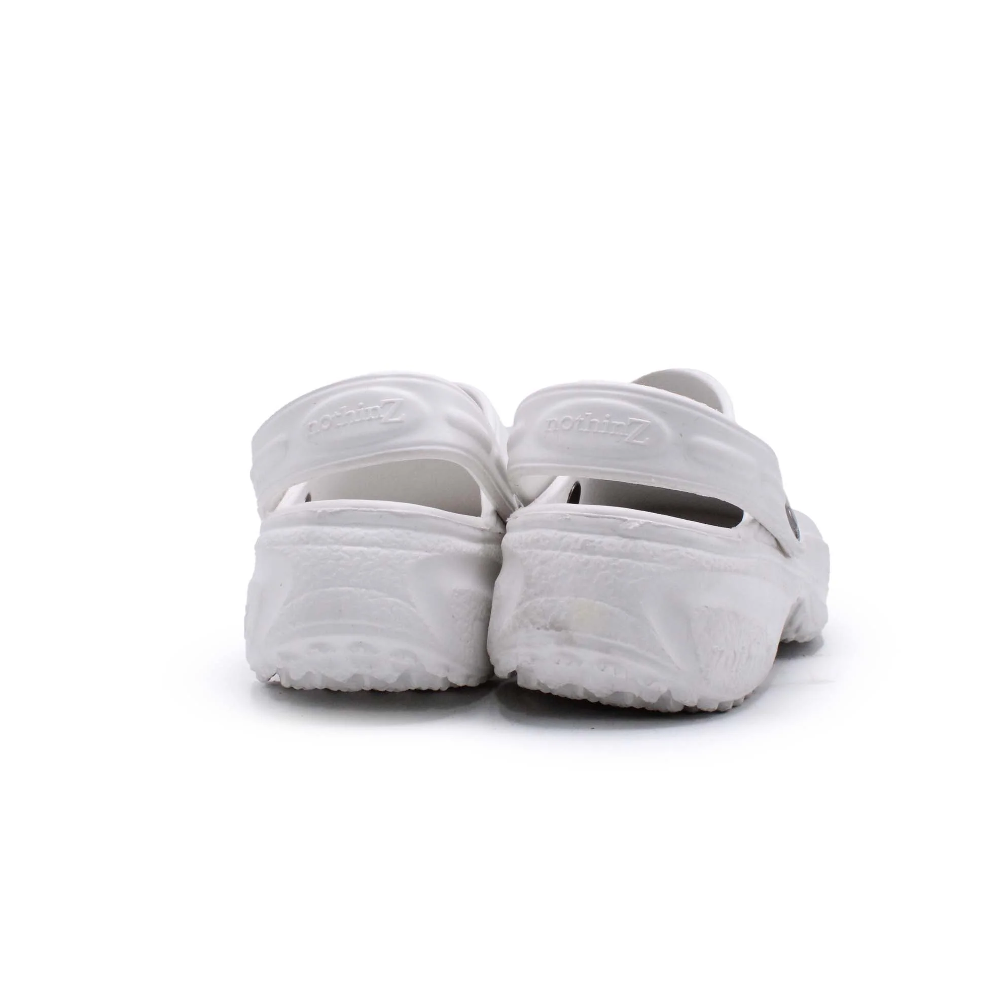 Nothinz White Clog - Image 5