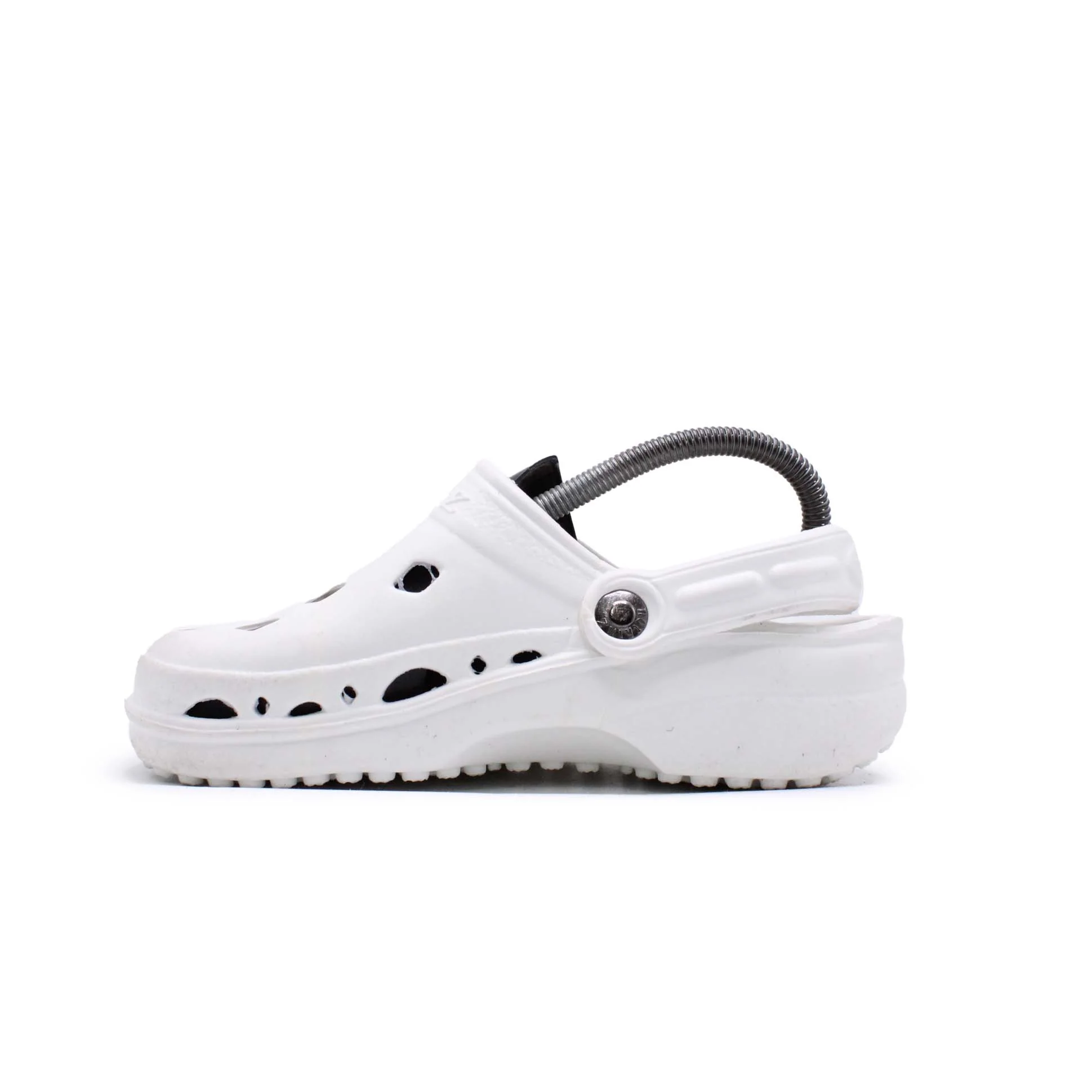 Nothinz White Clog - Image 3