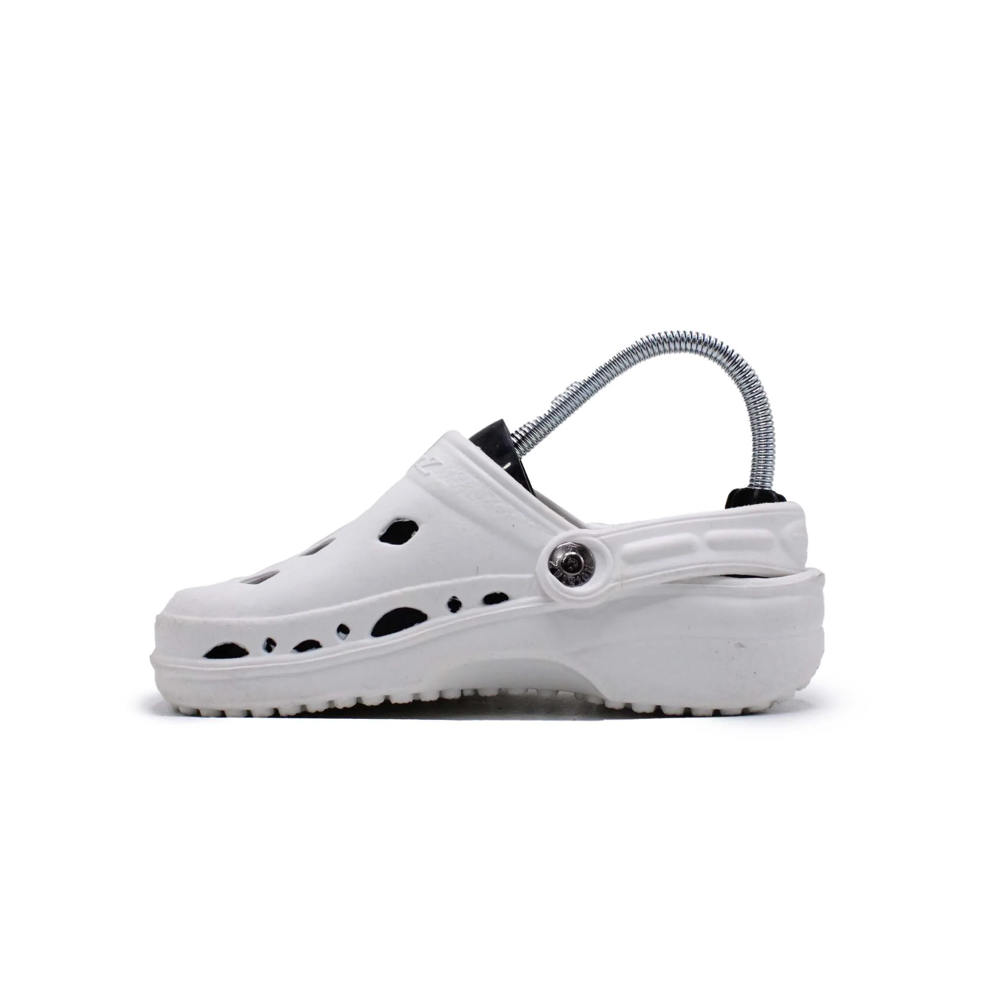 Nothinz White Clog - Image 3
