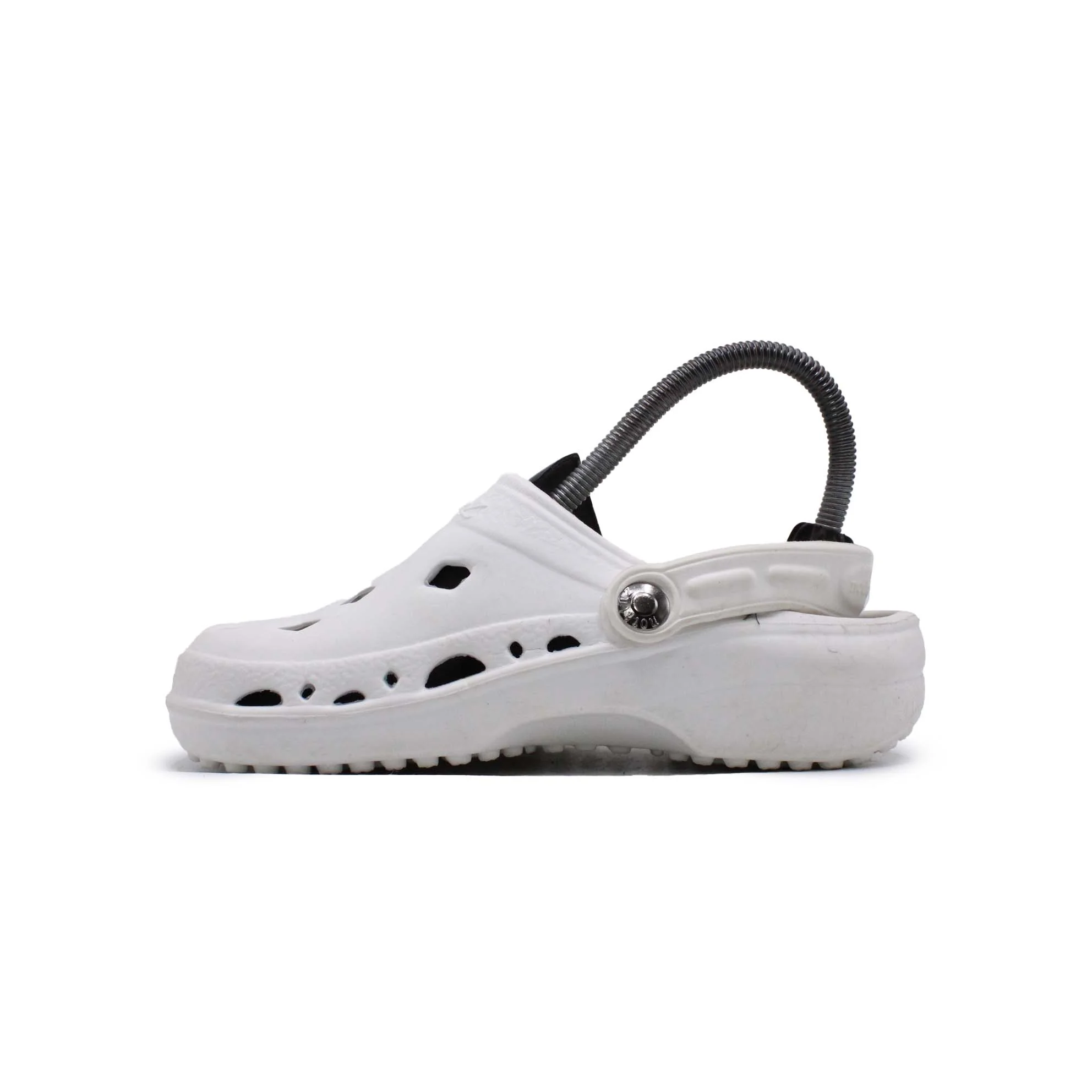 Nothinz White Clog - Image 3