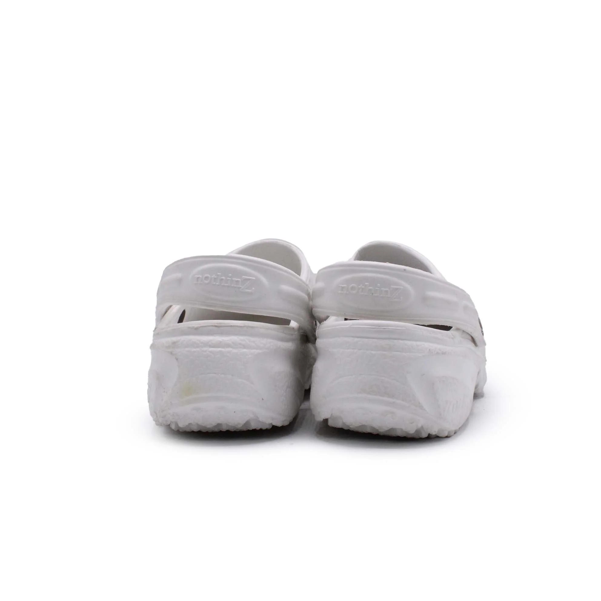 Nothinz White Clog - Image 5