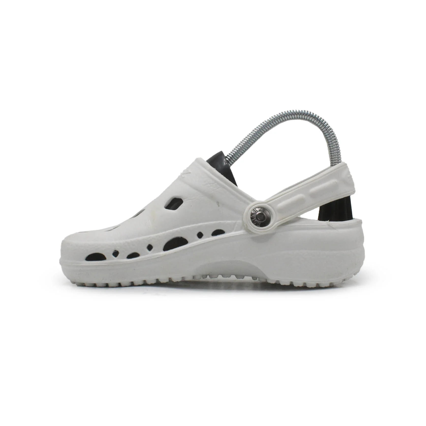 Nothinz White Clog - Image 3