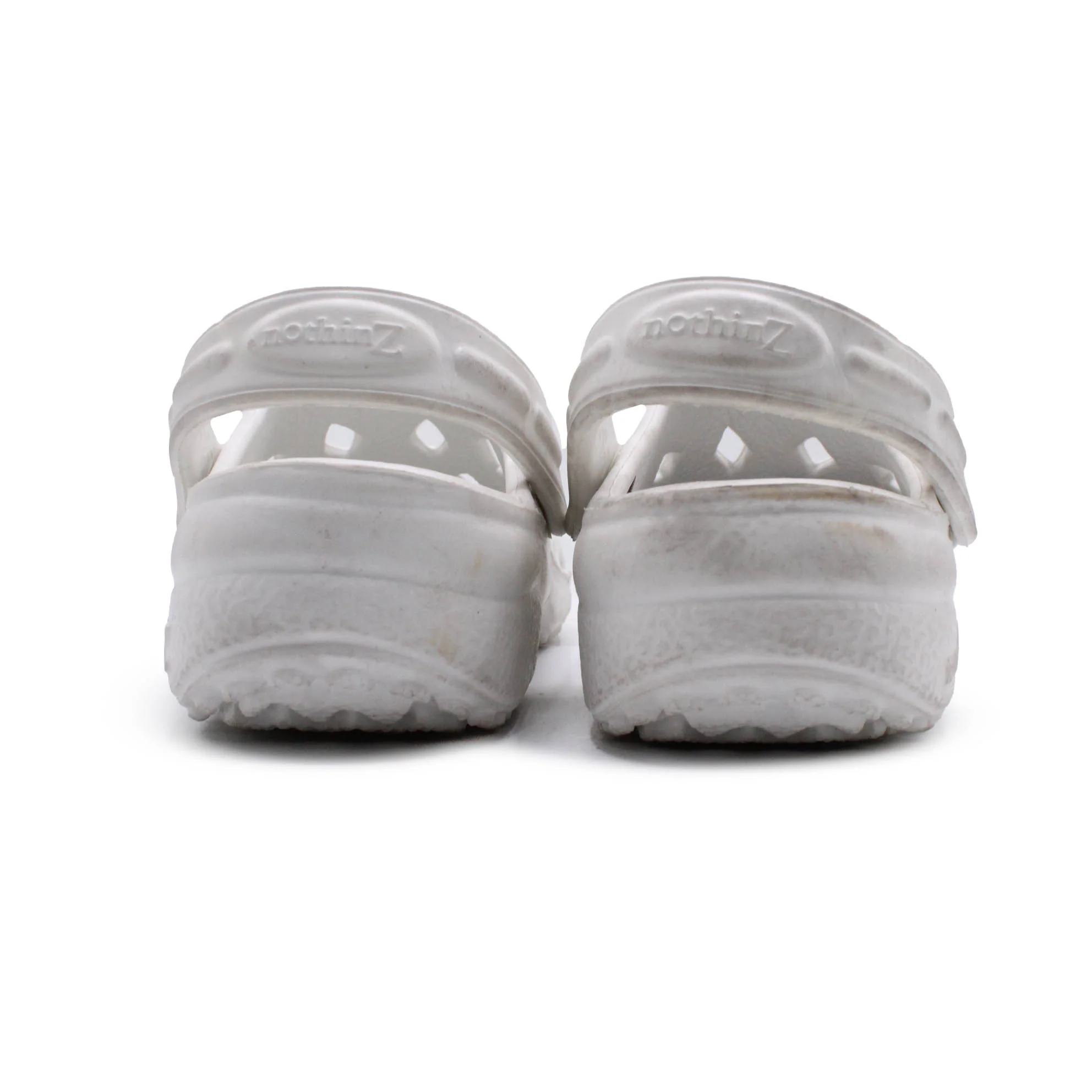 Nothinz White Clog - Image 5