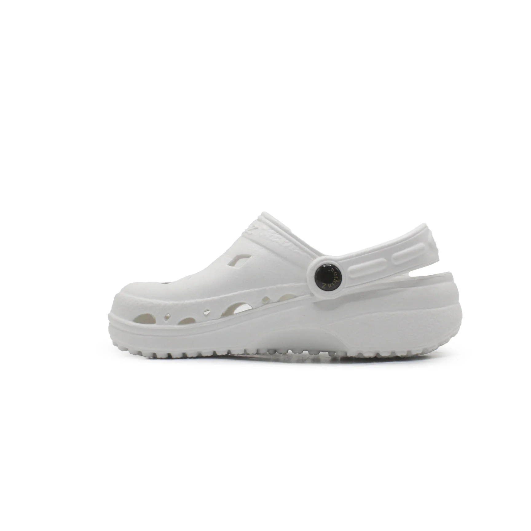 Nothinz White Clog - Image 3