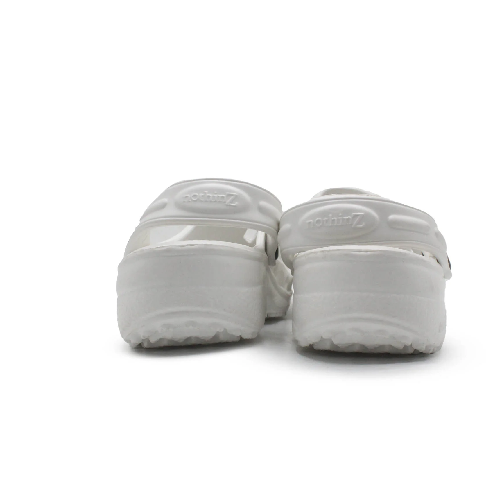 Nothinz White Clog - Image 5