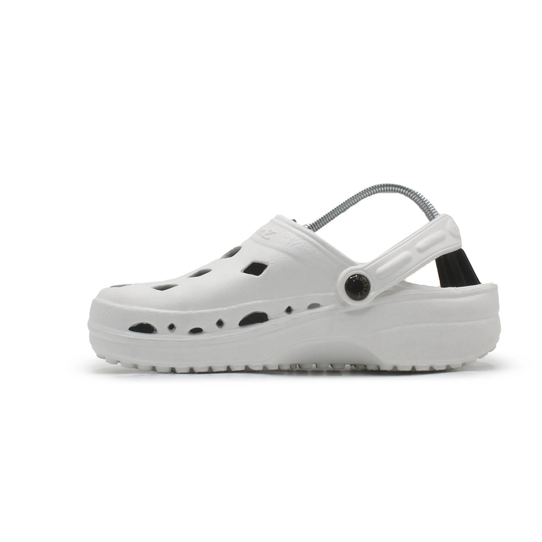 Nothinz White Clog - Image 3