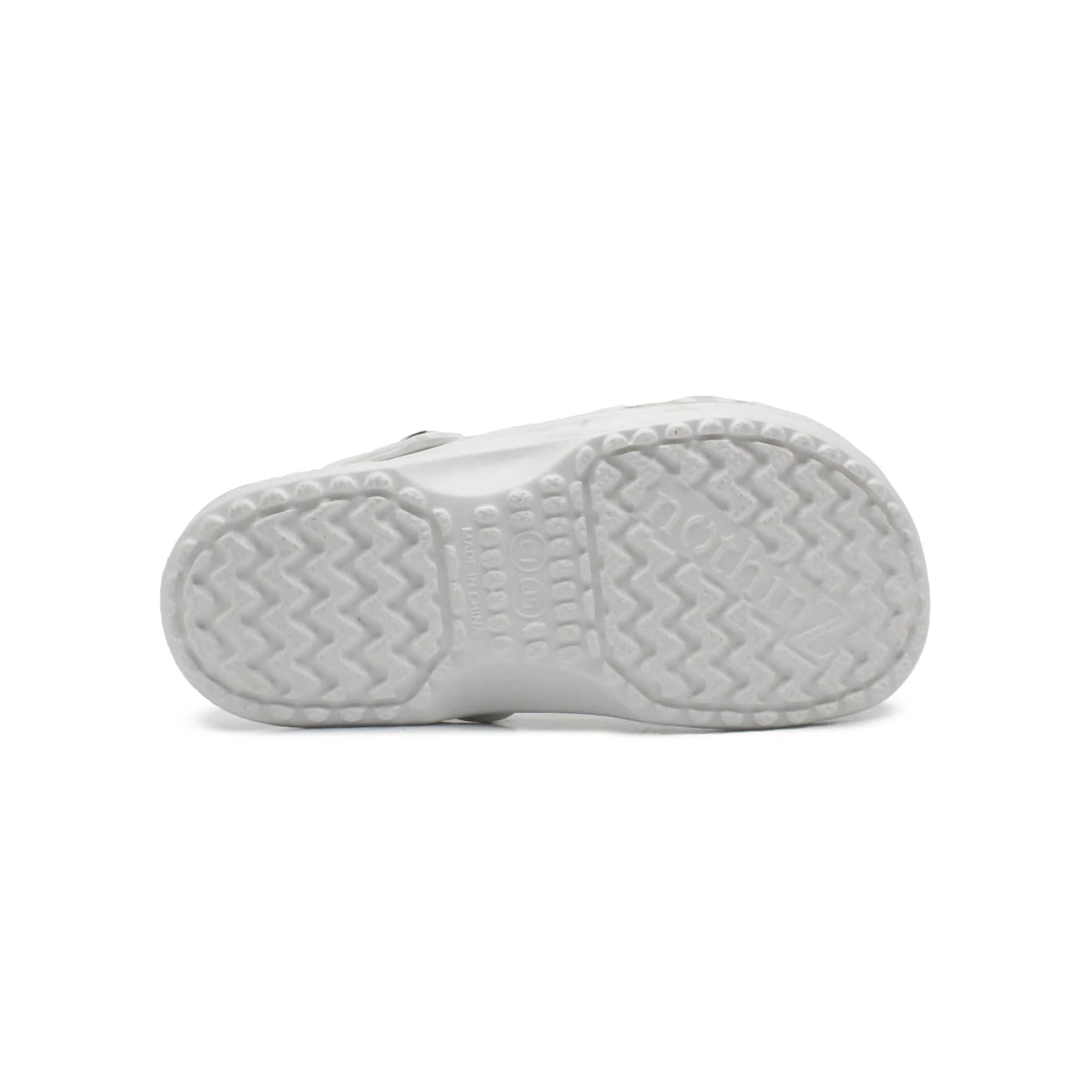 Nothinz White Clog - Image 4