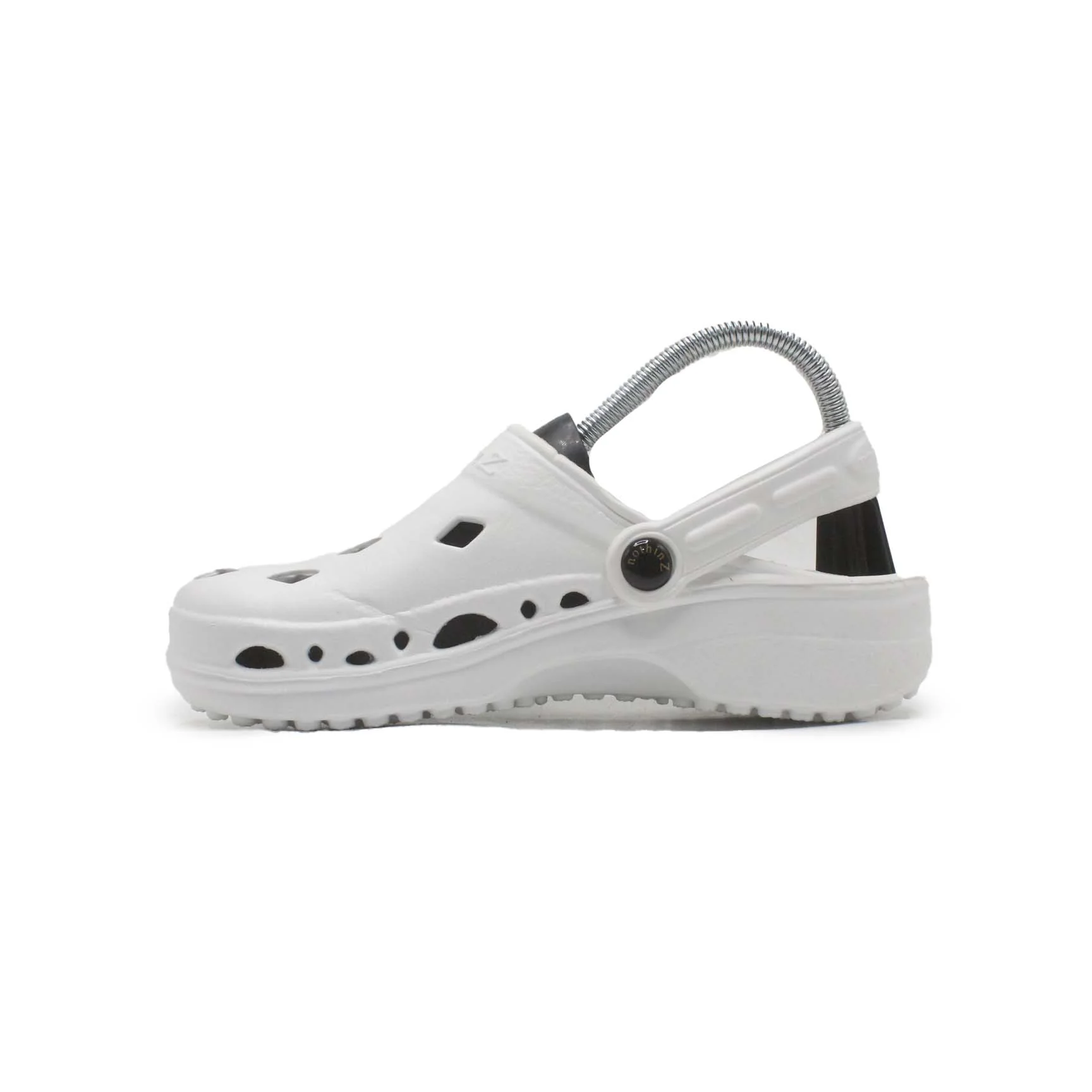 Nothinz White Clog - Image 3