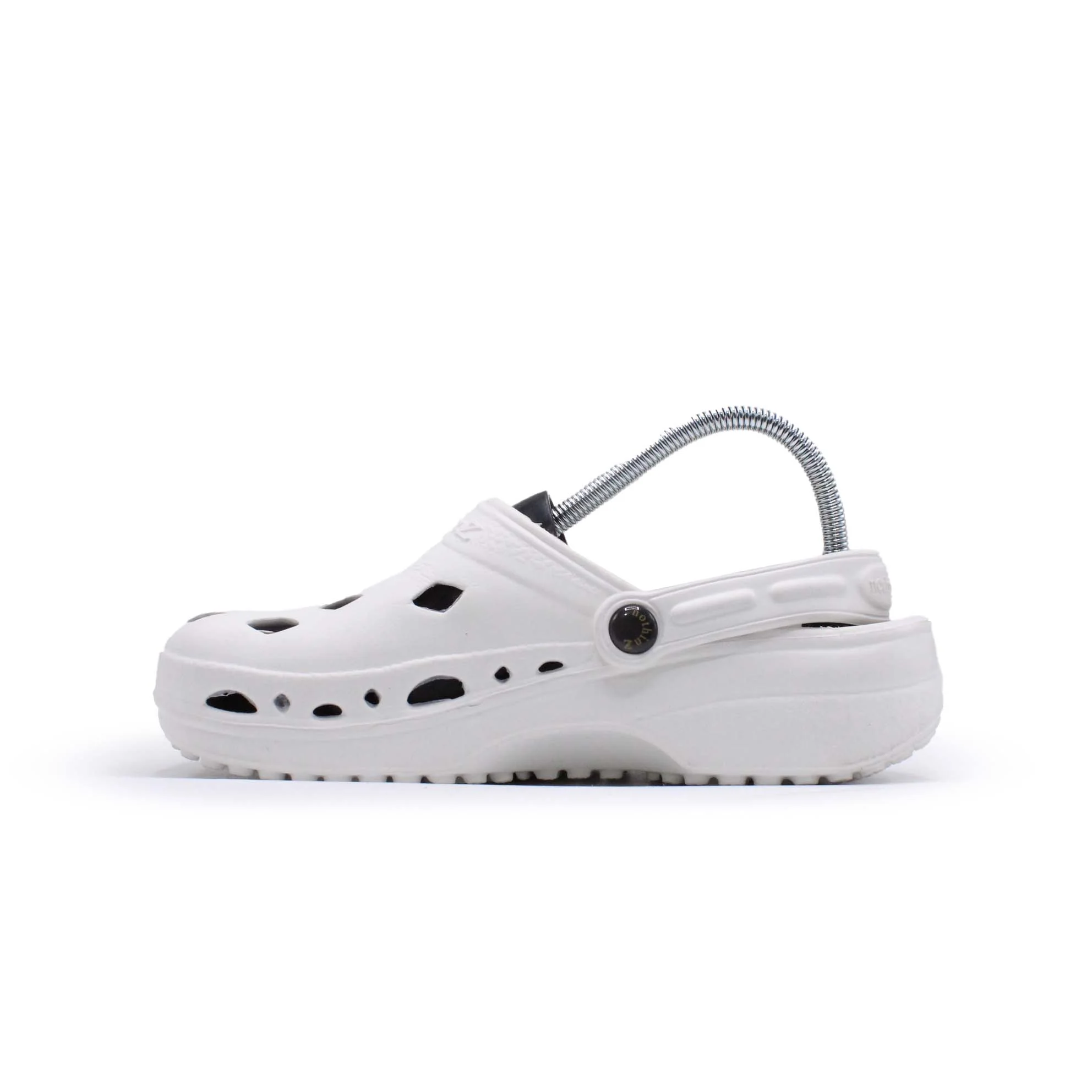 Nothinz White Clog - Image 3