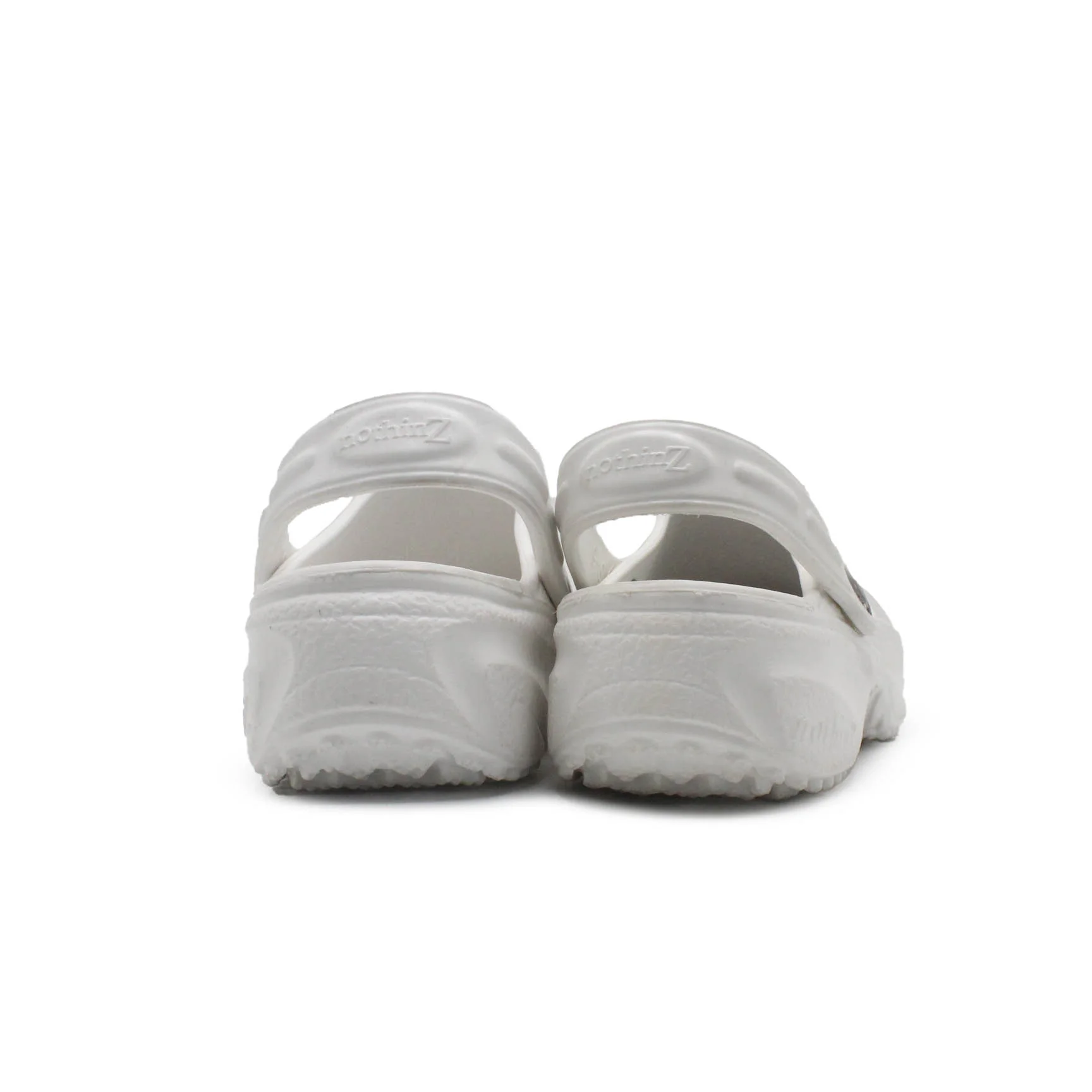 Nothinz White Clog - Image 5