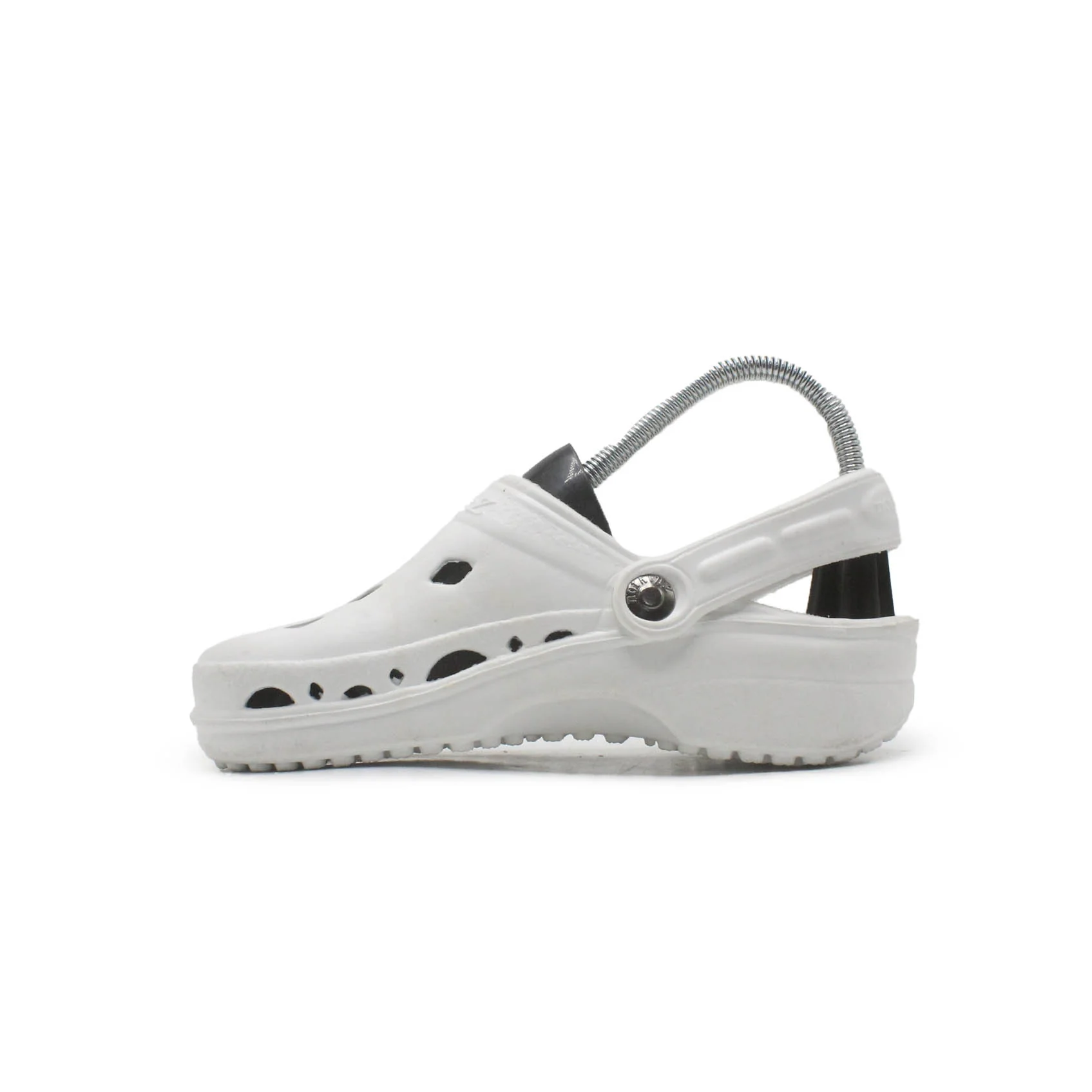 Nothinz White Clog - Image 3