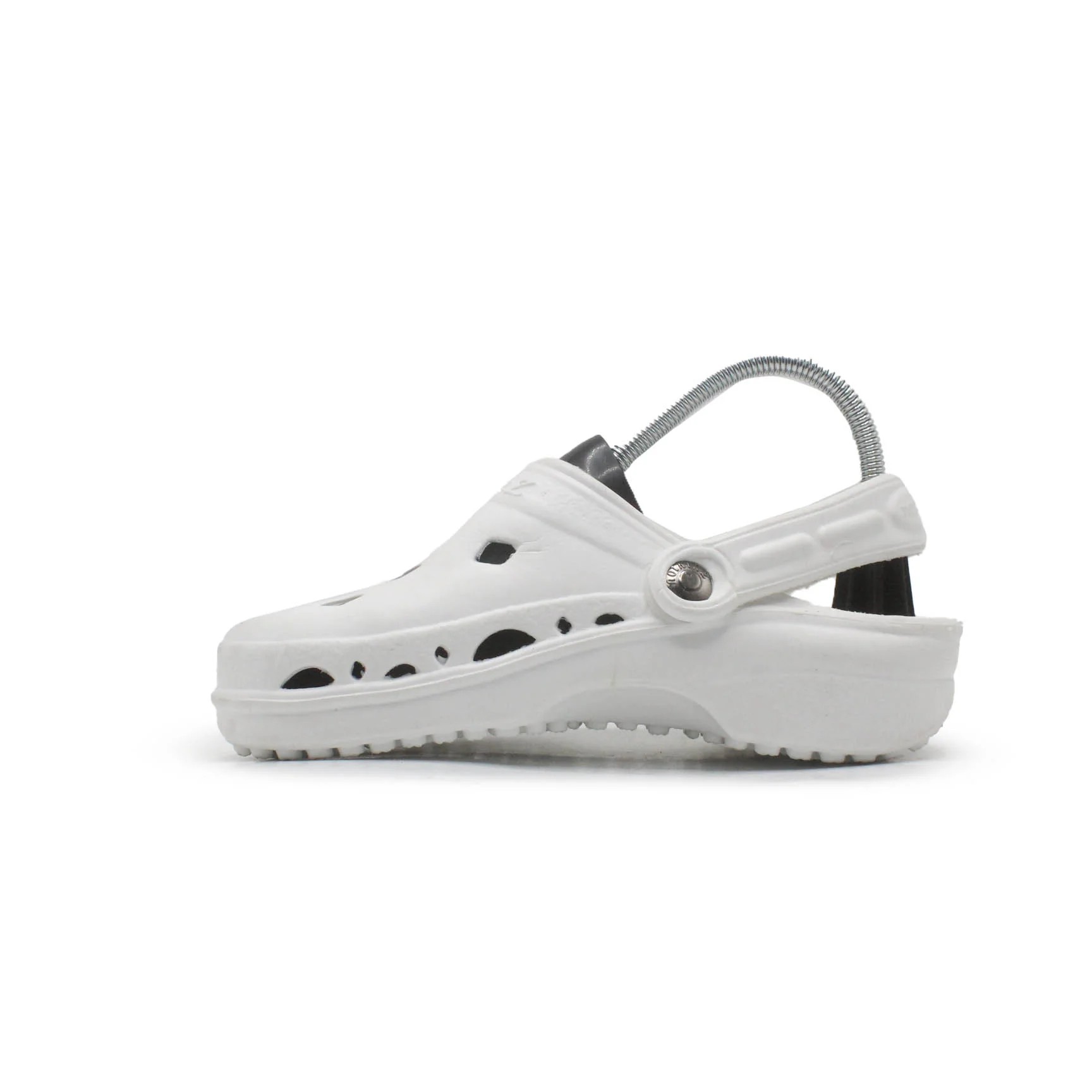 Nothinz White Clog - Image 3