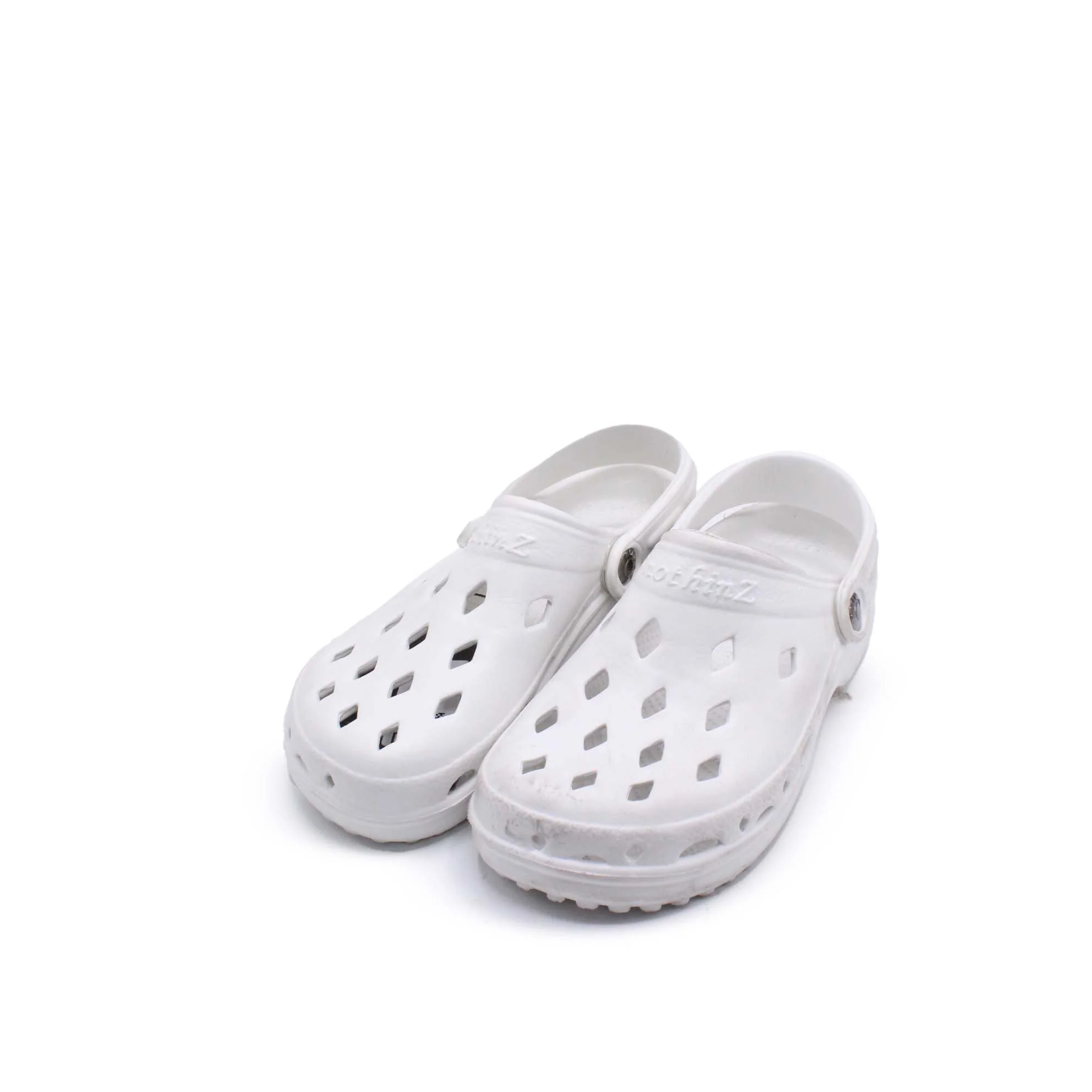 Nothinz White Clog - Image 2