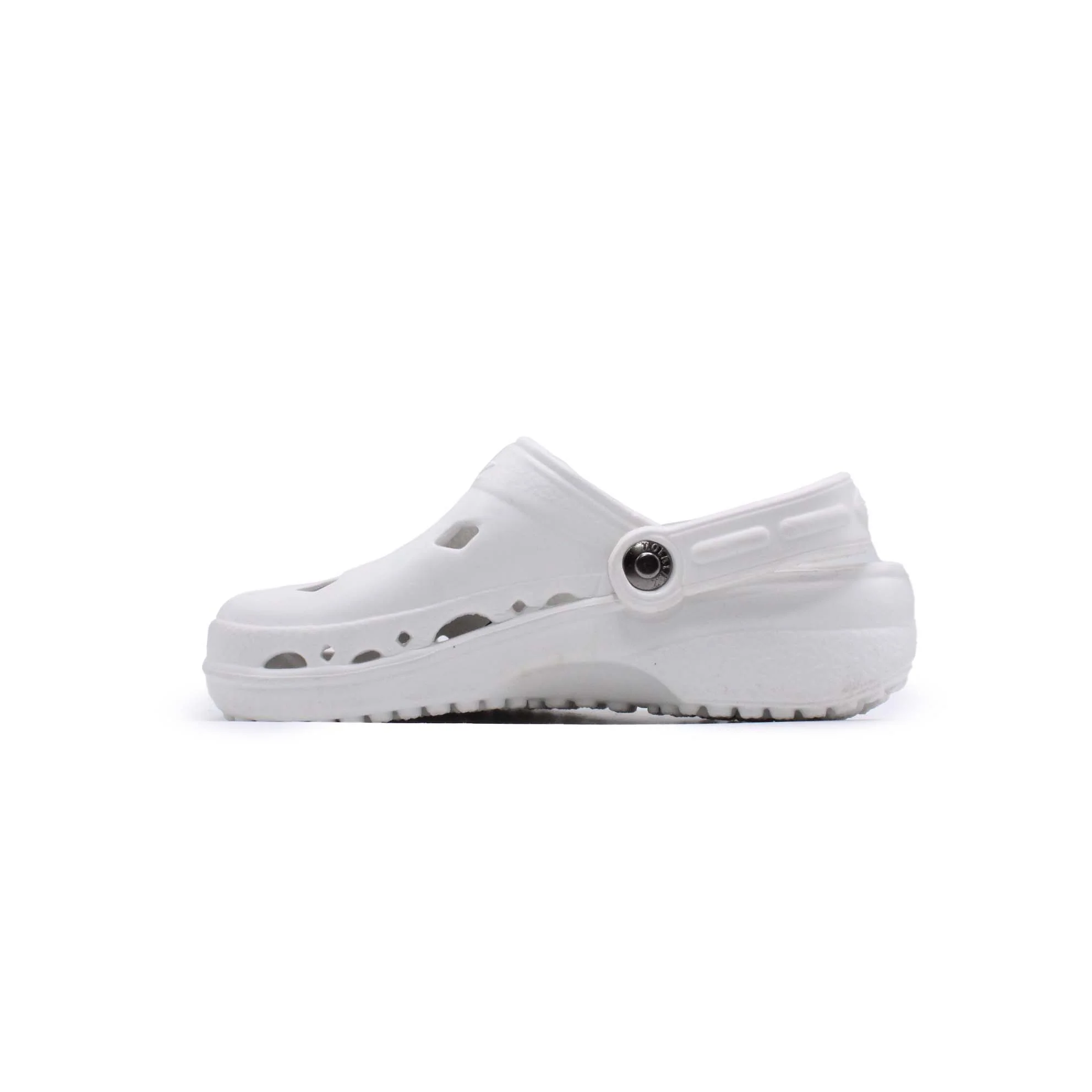 Nothinz White Clog - Image 3