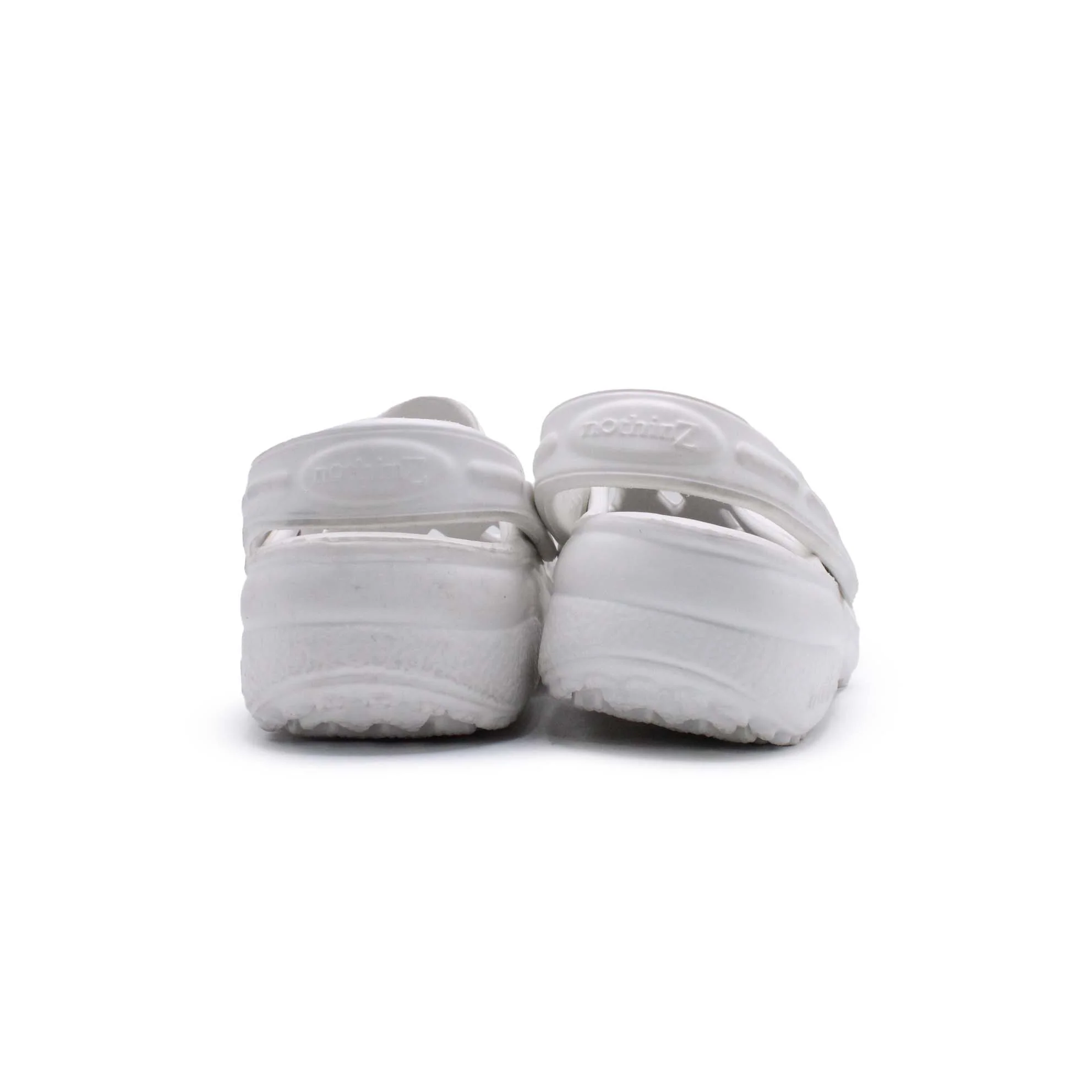 Nothinz White Clog - Image 5