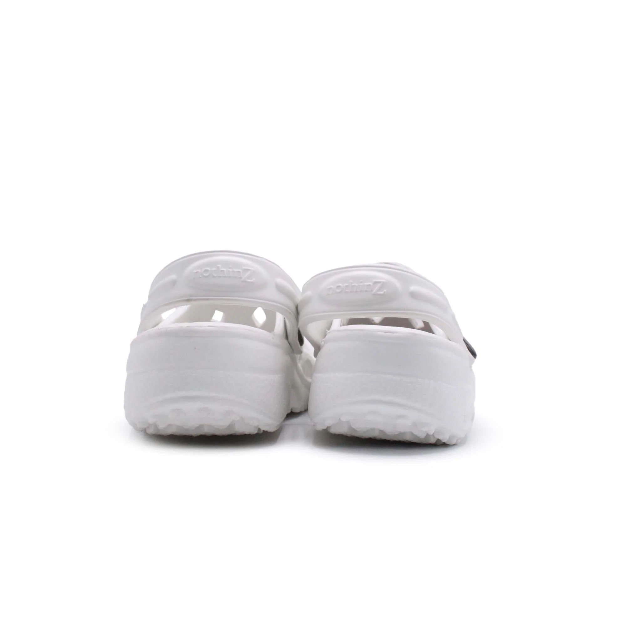 Nothinz White Clog - Image 5