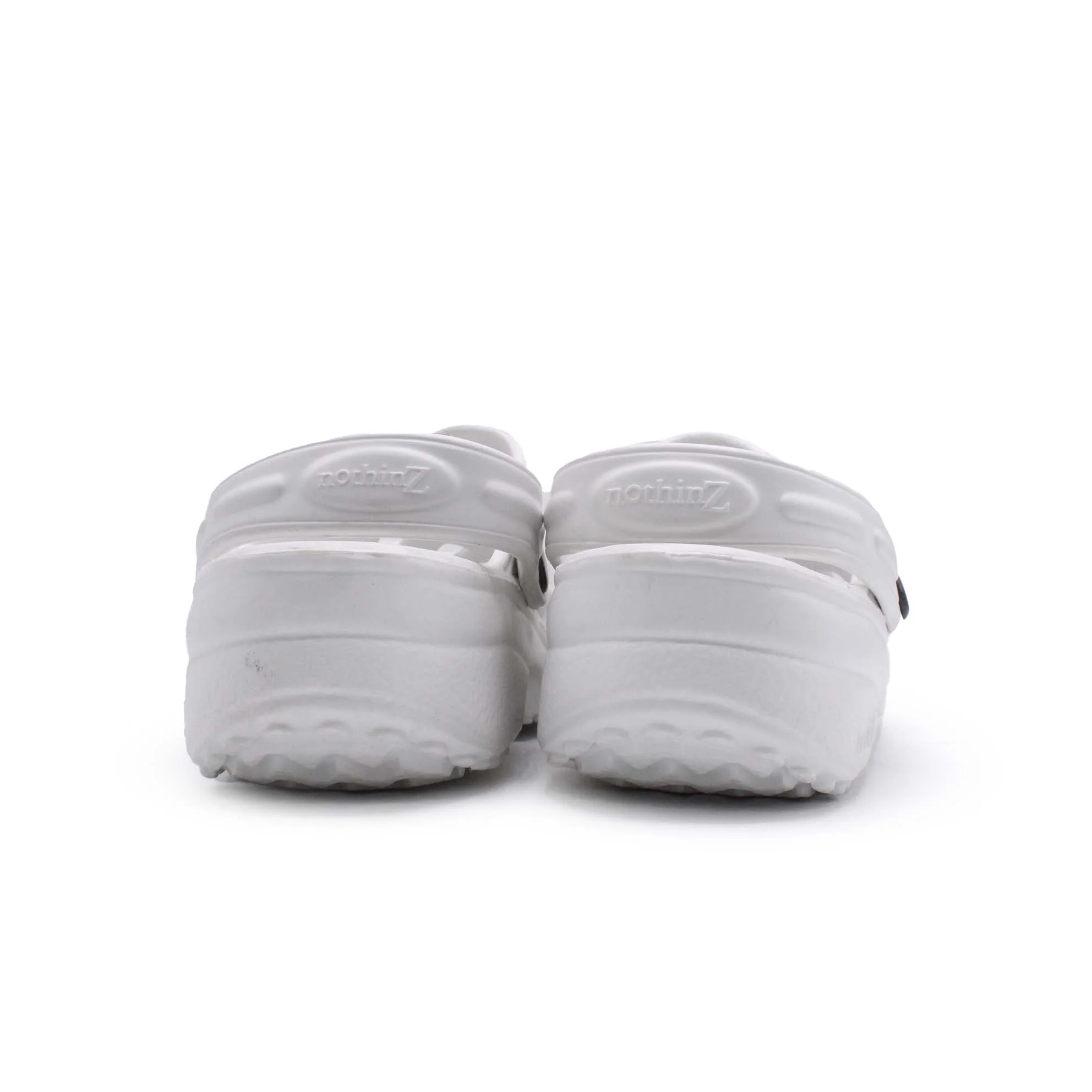 Nothinz White Clog - Image 5