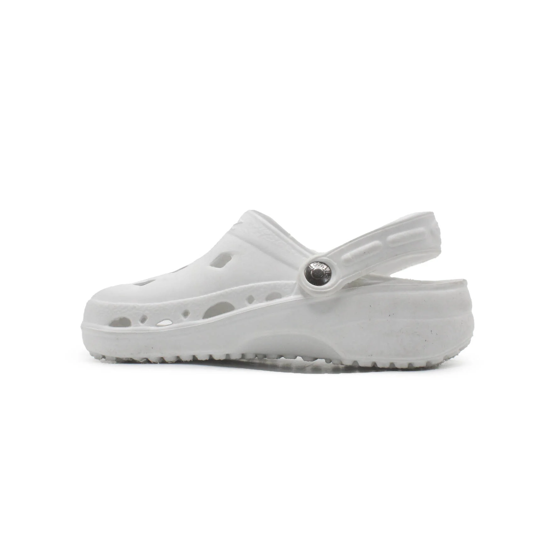 Nothinz White Clog - Image 3