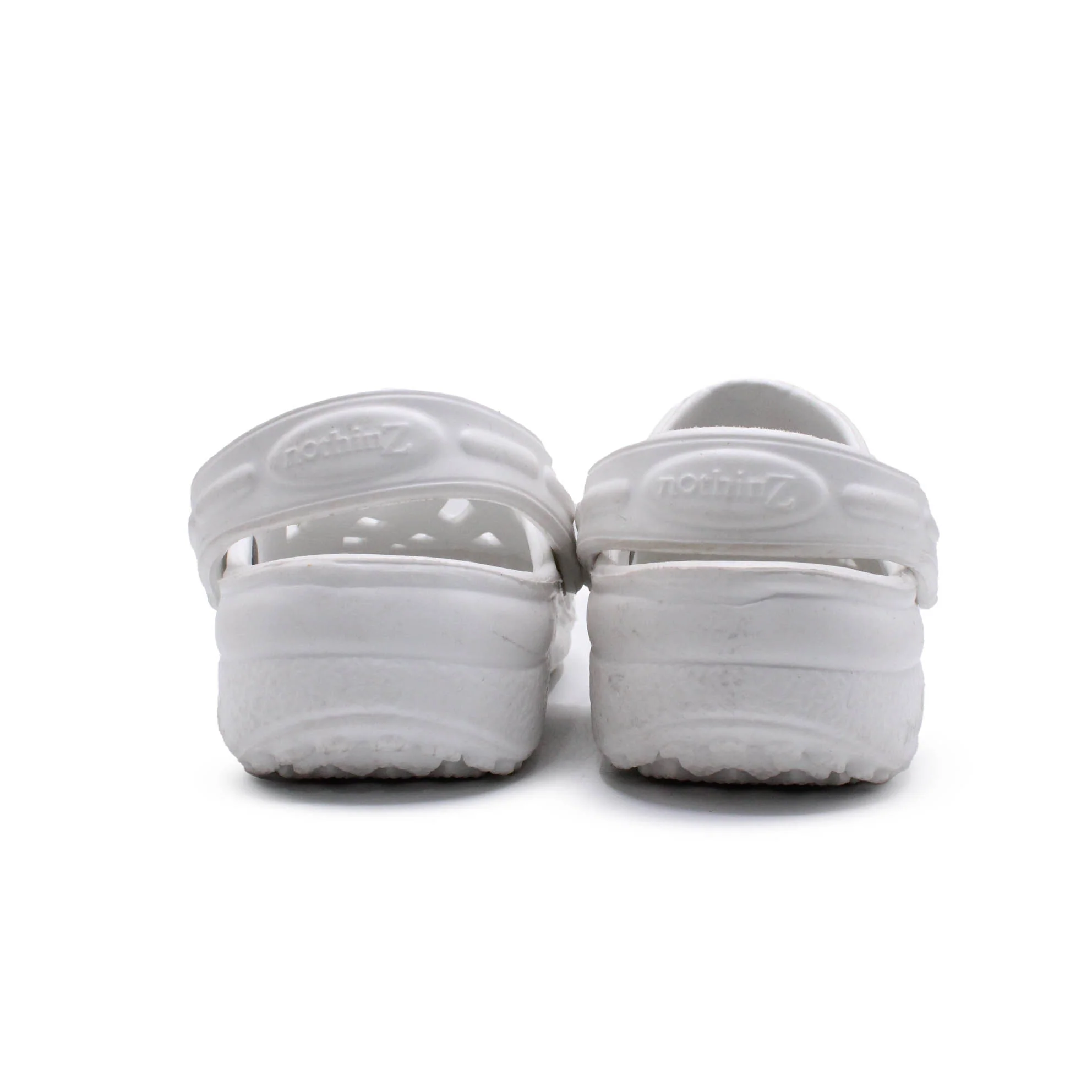 Nothinz White Clog - Image 5