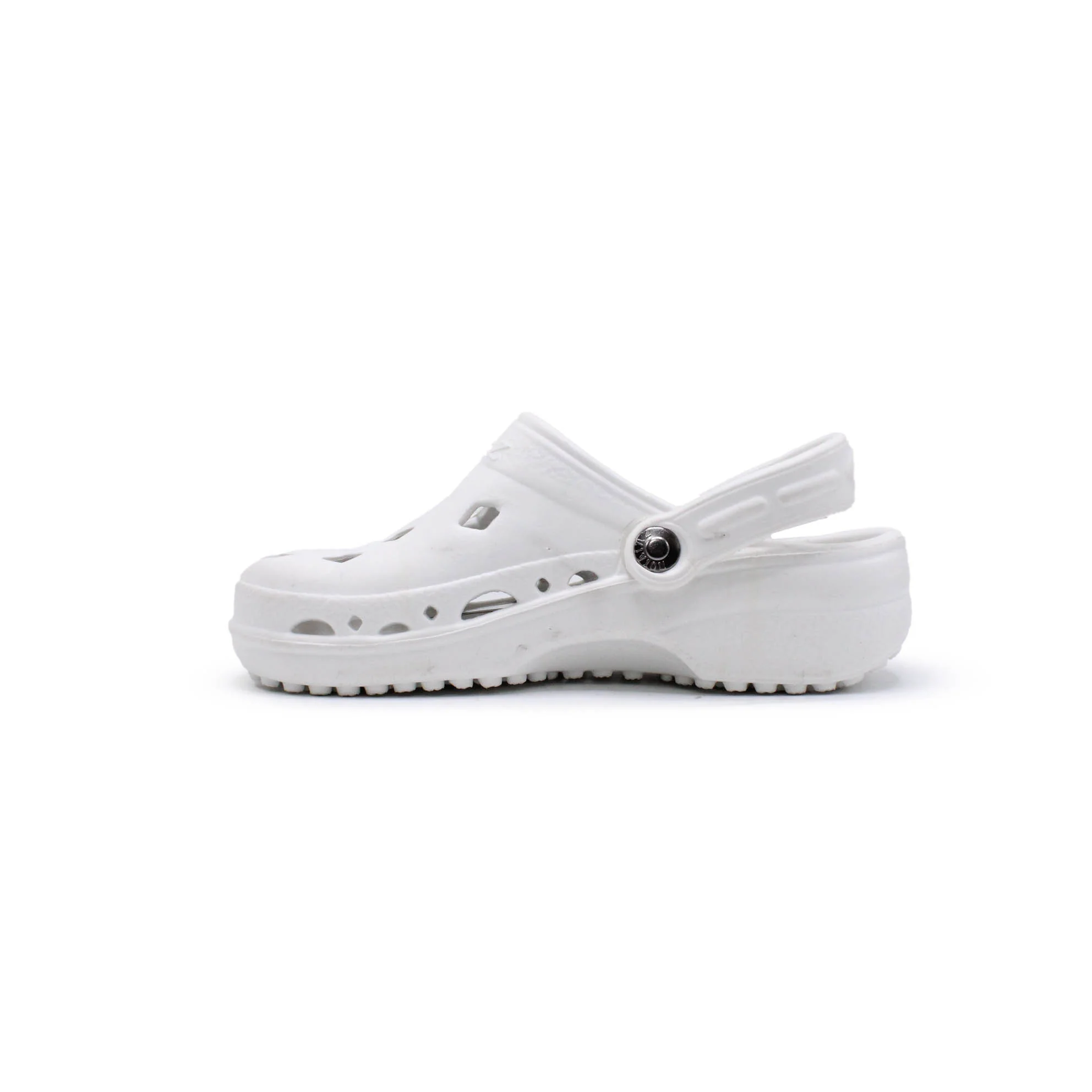 Nothinz White Clog - Image 3