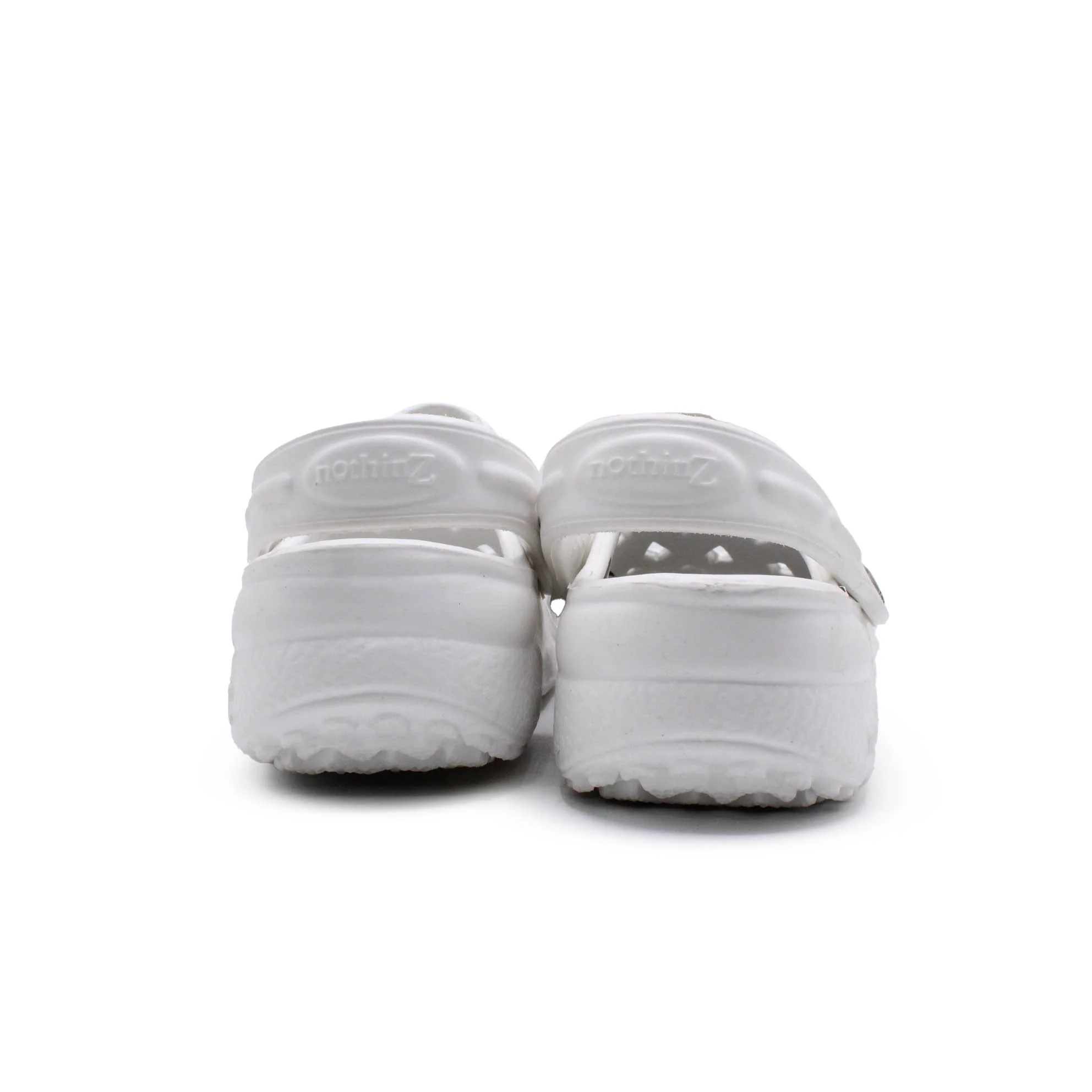 Nothinz White Clog - Image 5