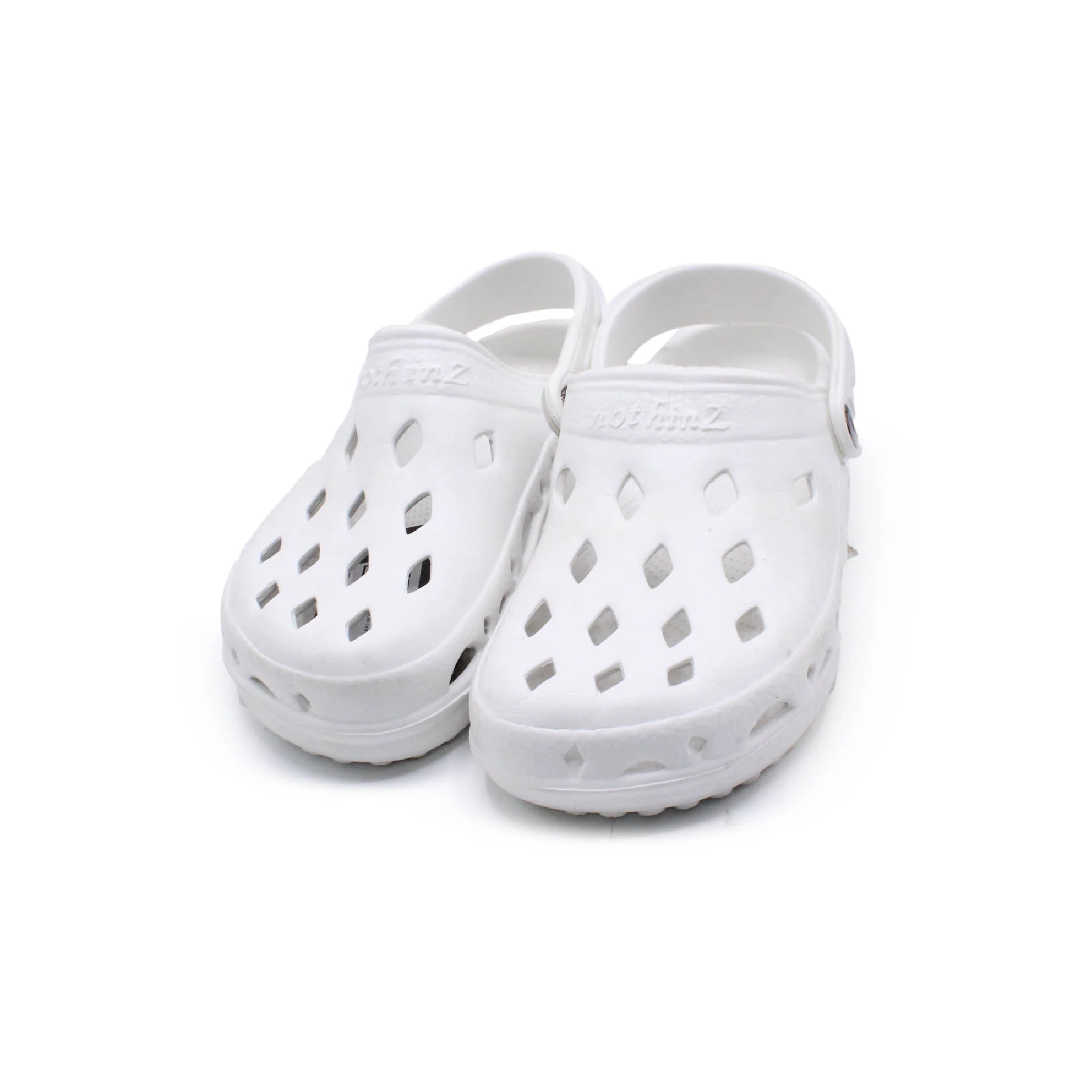 Nothinz White Clog - Image 2