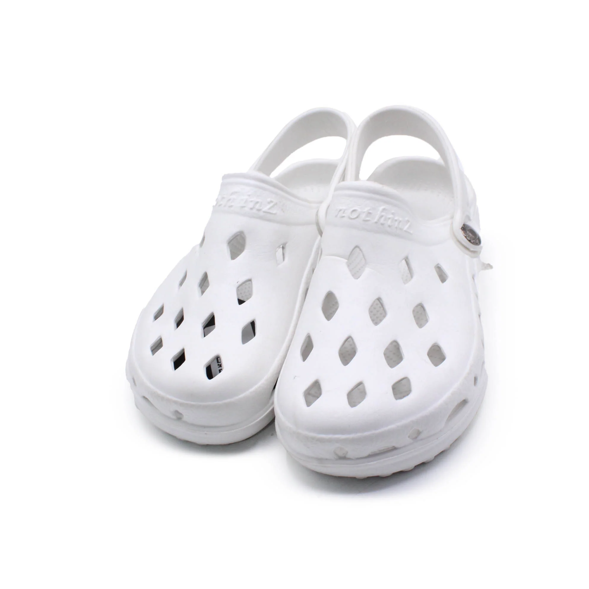 Nothinz White Clog - Image 2