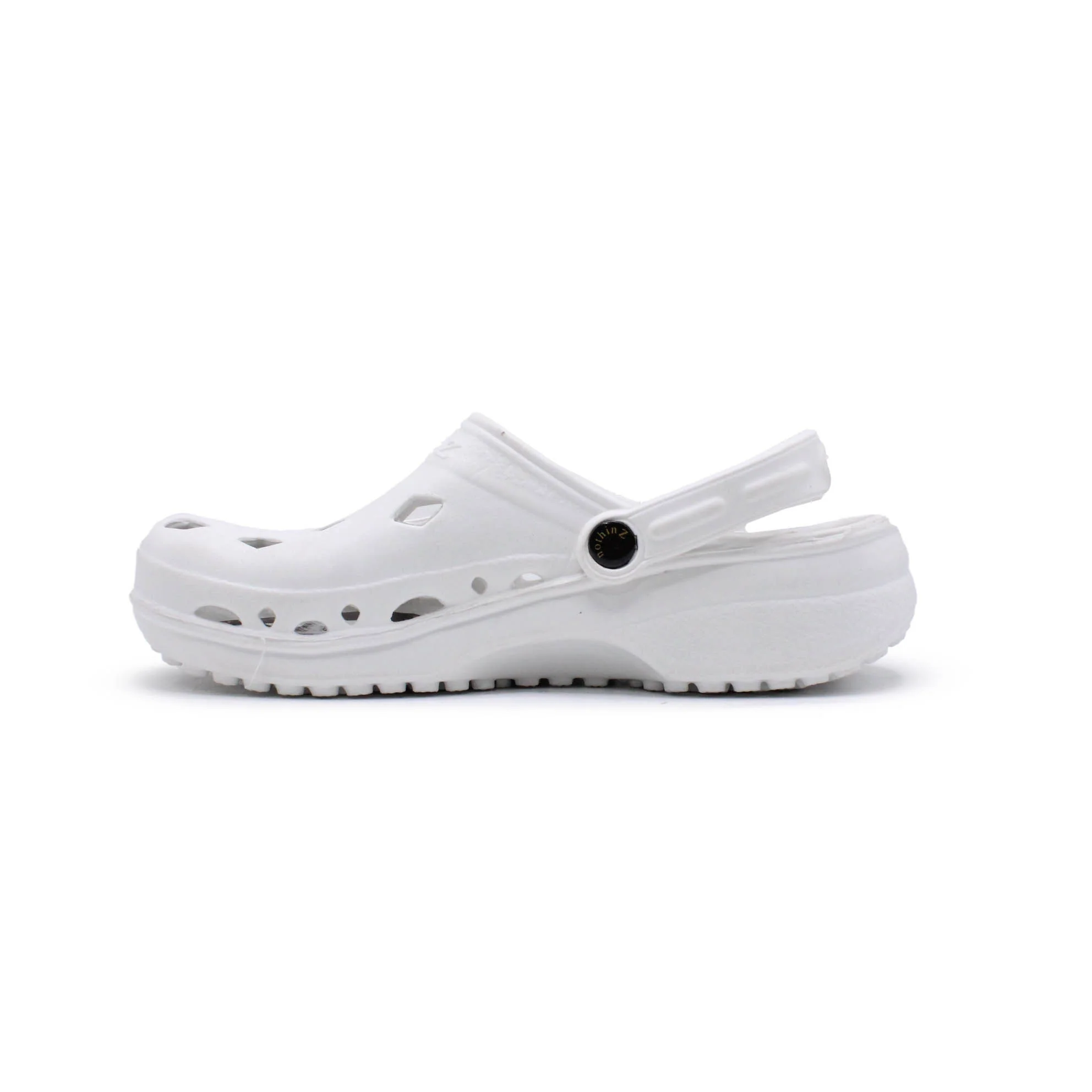 Nothinz White Clog - Image 3