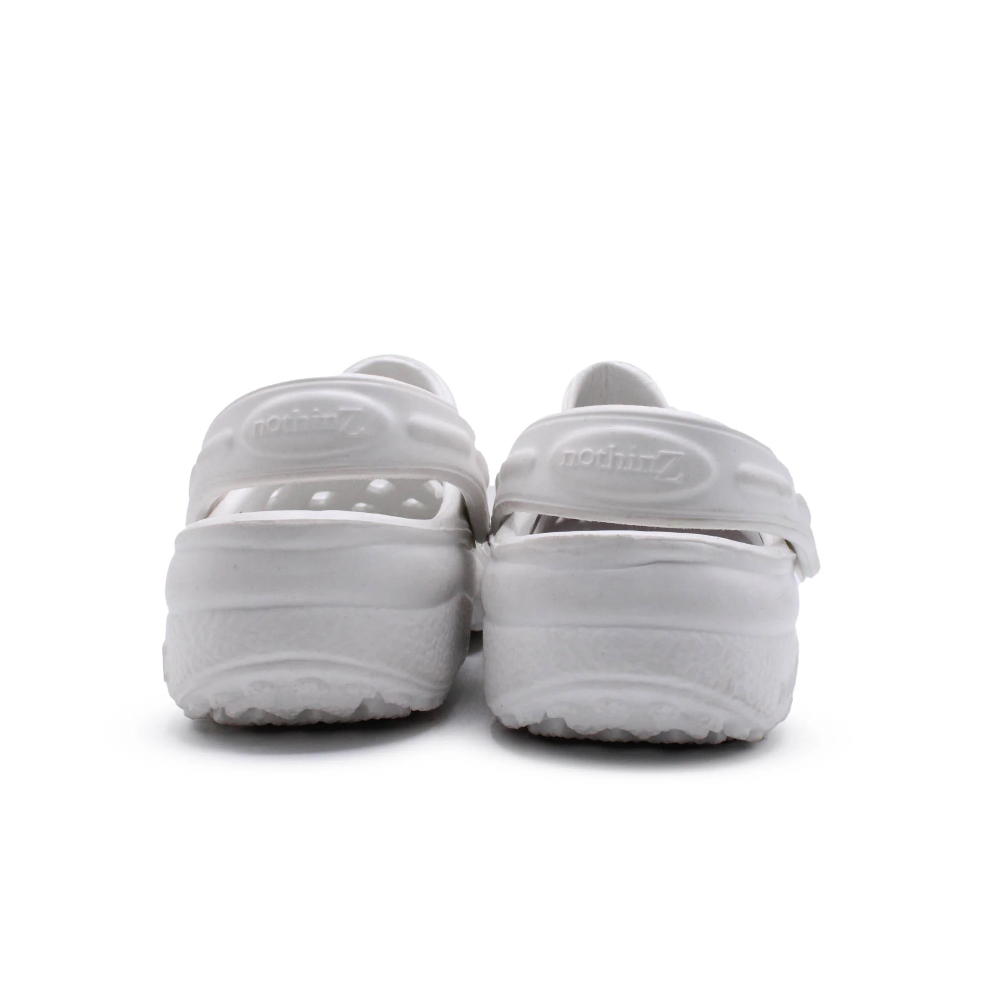 Nothinz White Clog - Image 5