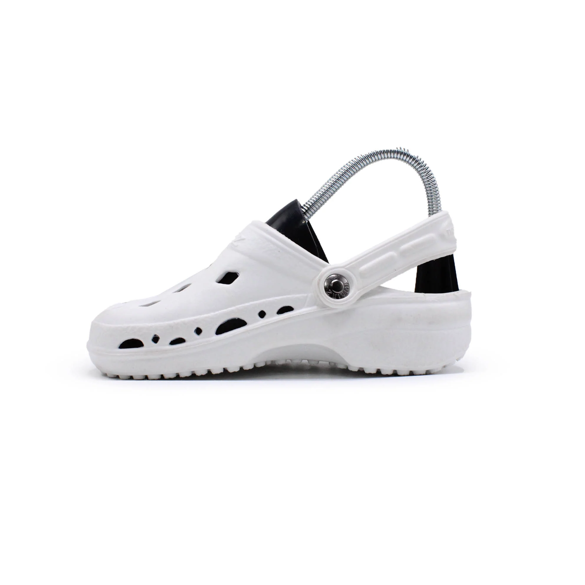Nothinz White Clog - Image 3