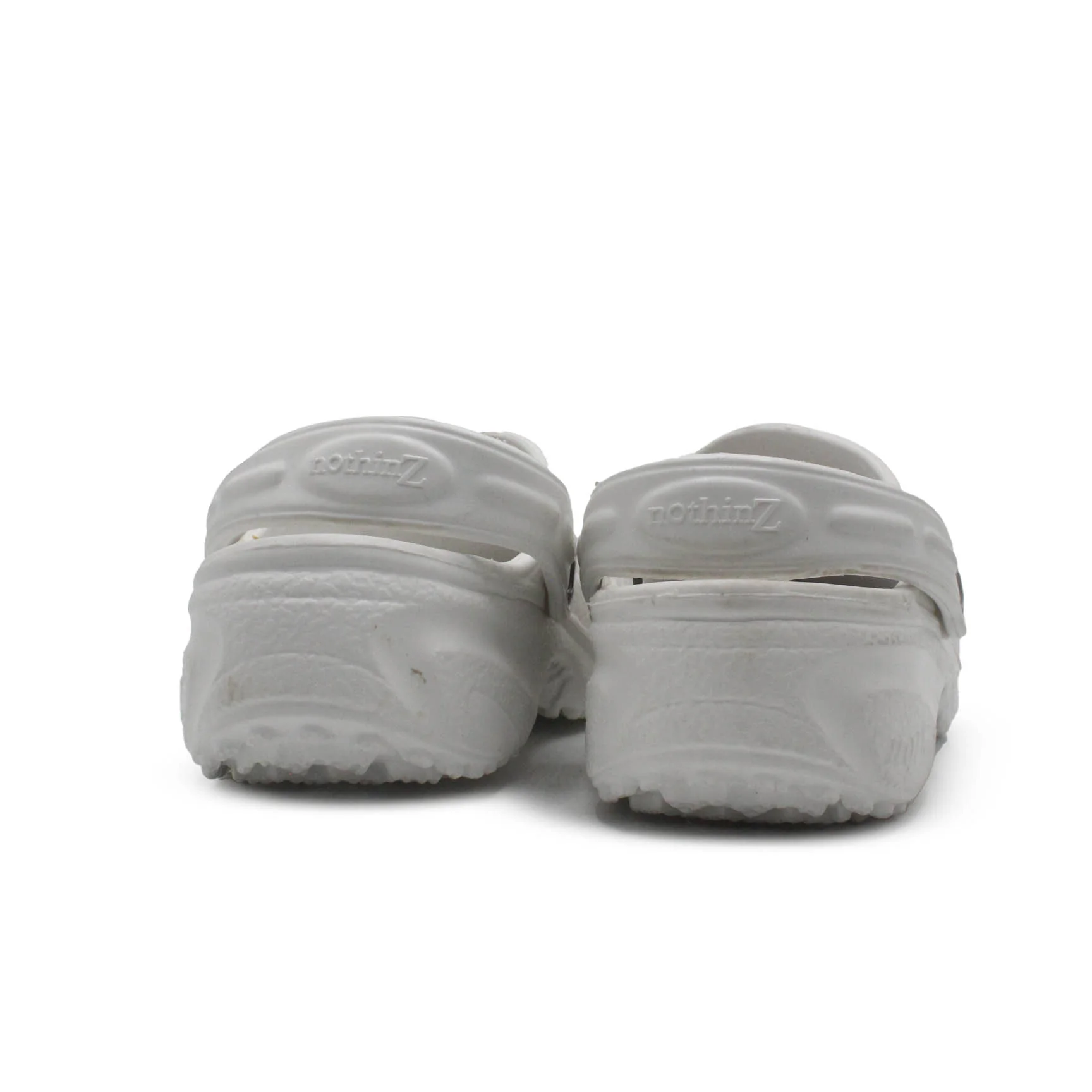 Nothinz White Clog - Image 5