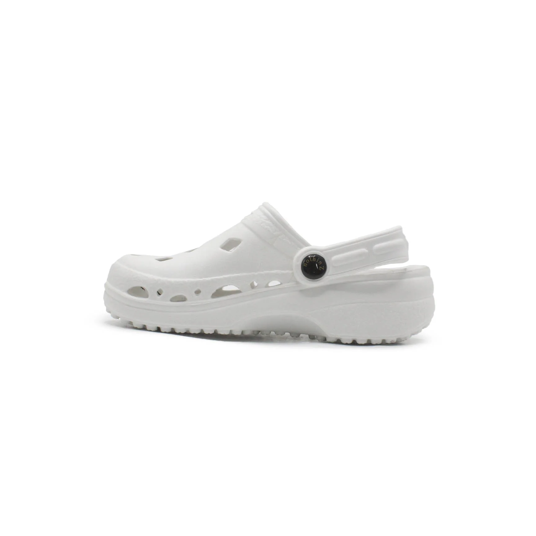 Nothinz White Clog - Image 3