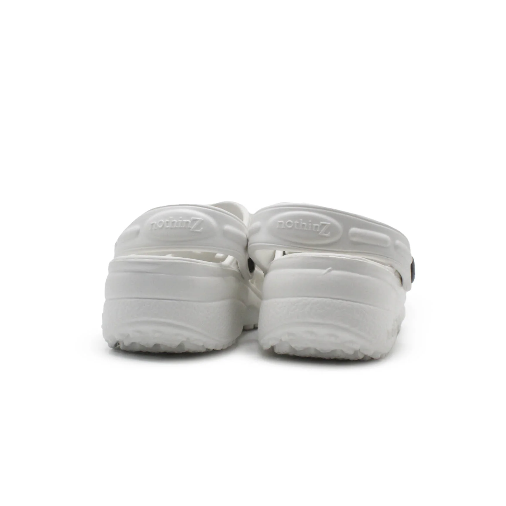 Nothinz White Clog - Image 5