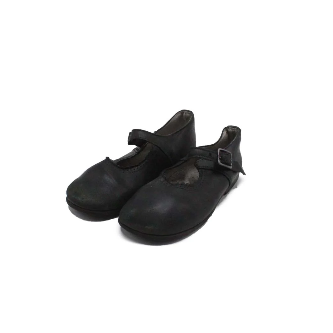 OMEGA BLACK LEATHER SANDAL - Image 2