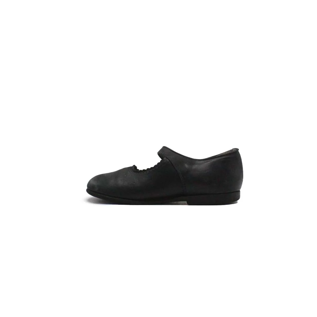OMEGA BLACK LEATHER SANDAL - Image 3