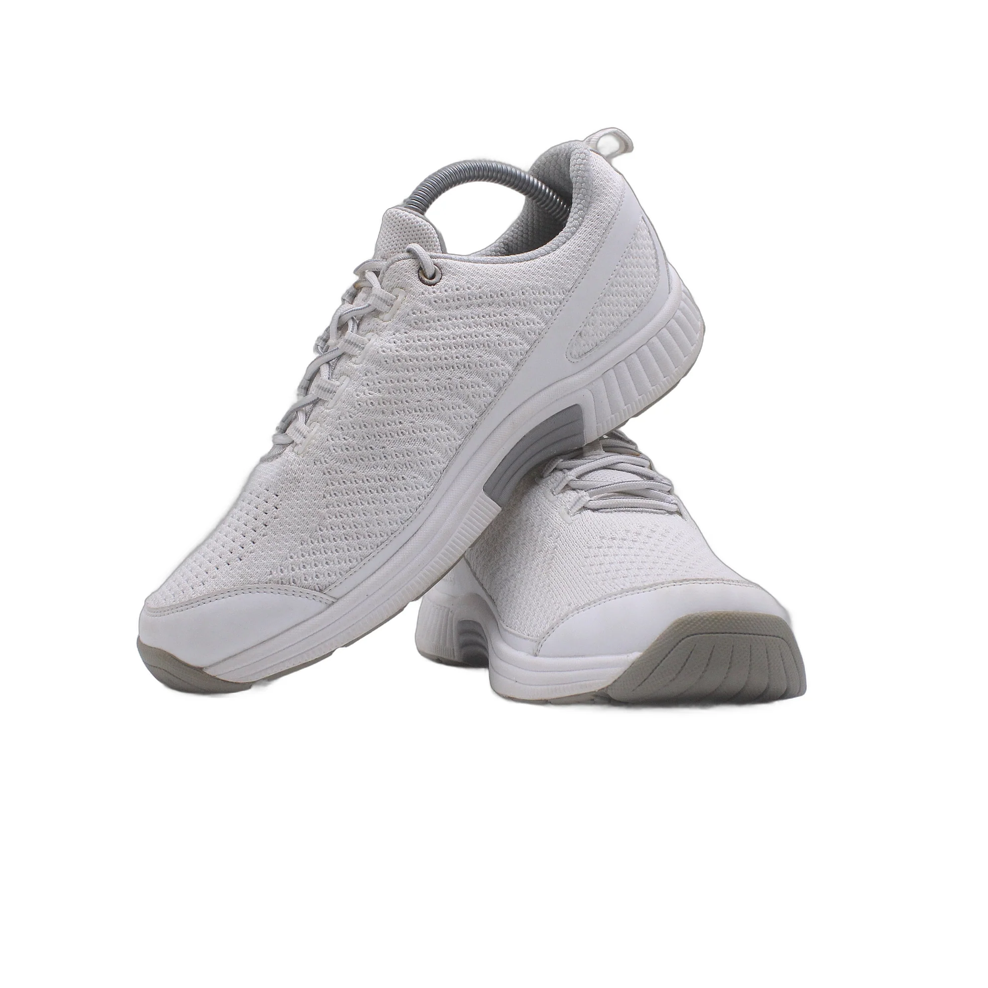 Ortho Feet Coral White 988 Walking Knit Sneaker - Image 5